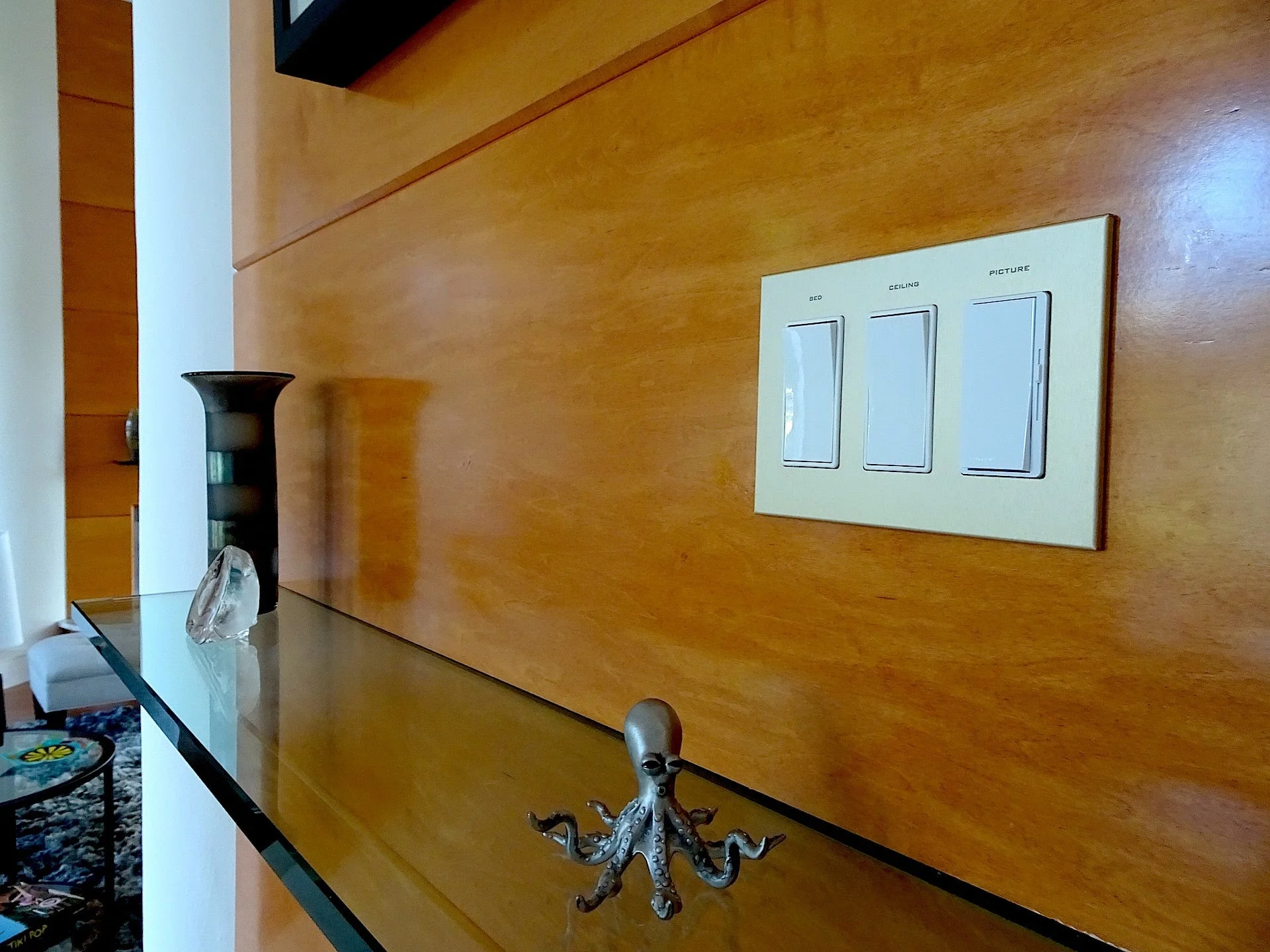 CleanPlate Wall Plate in Midcentury Gold for Rocker Switches - Image 9