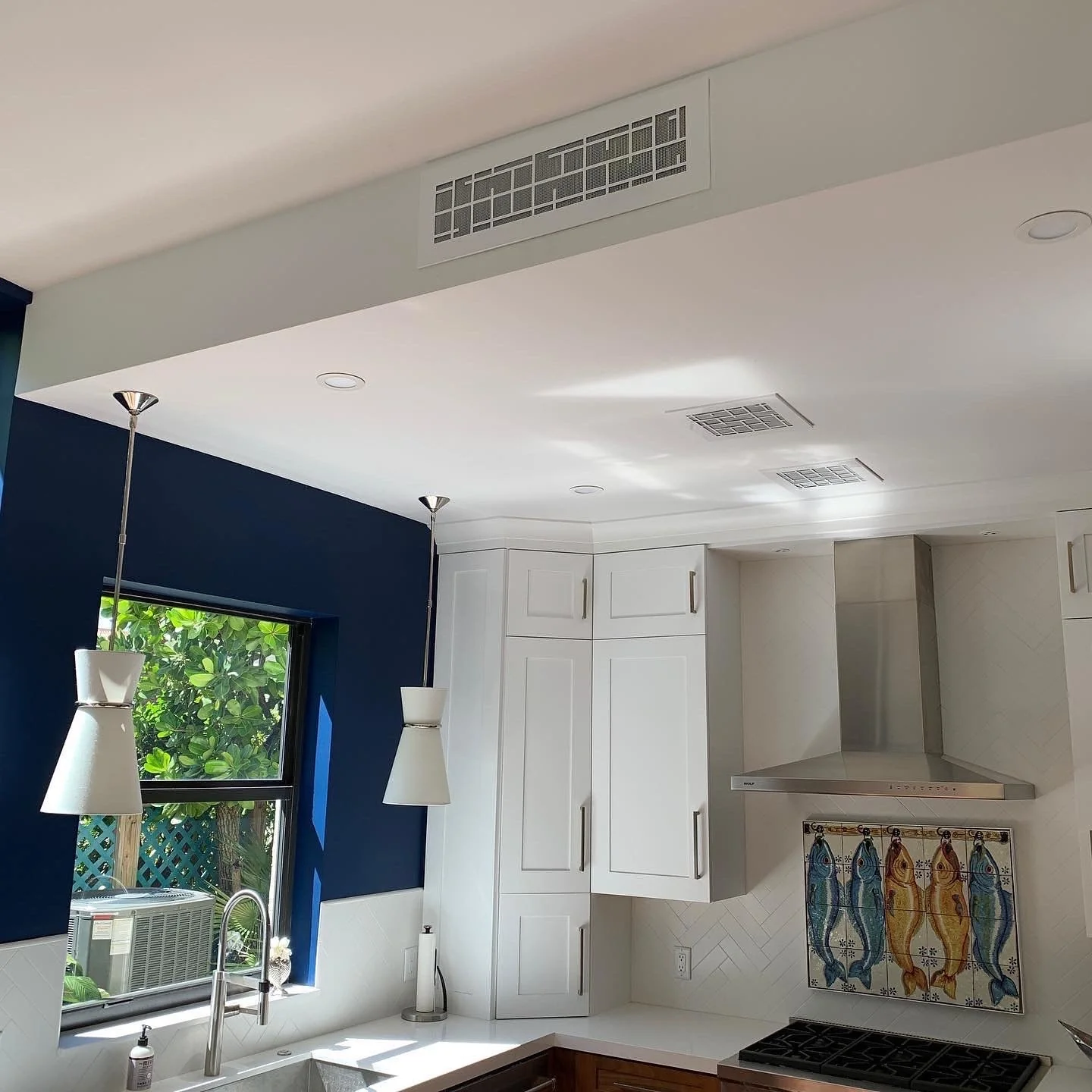 CleanVent Contemporary Pattern - Custom Vent Cover - AC Ceiling Vent - Image 2