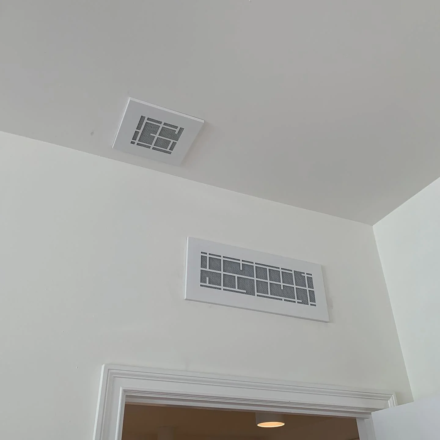 CleanVent Contemporary Pattern - Custom Vent Cover - AC Ceiling Vent - Image 3