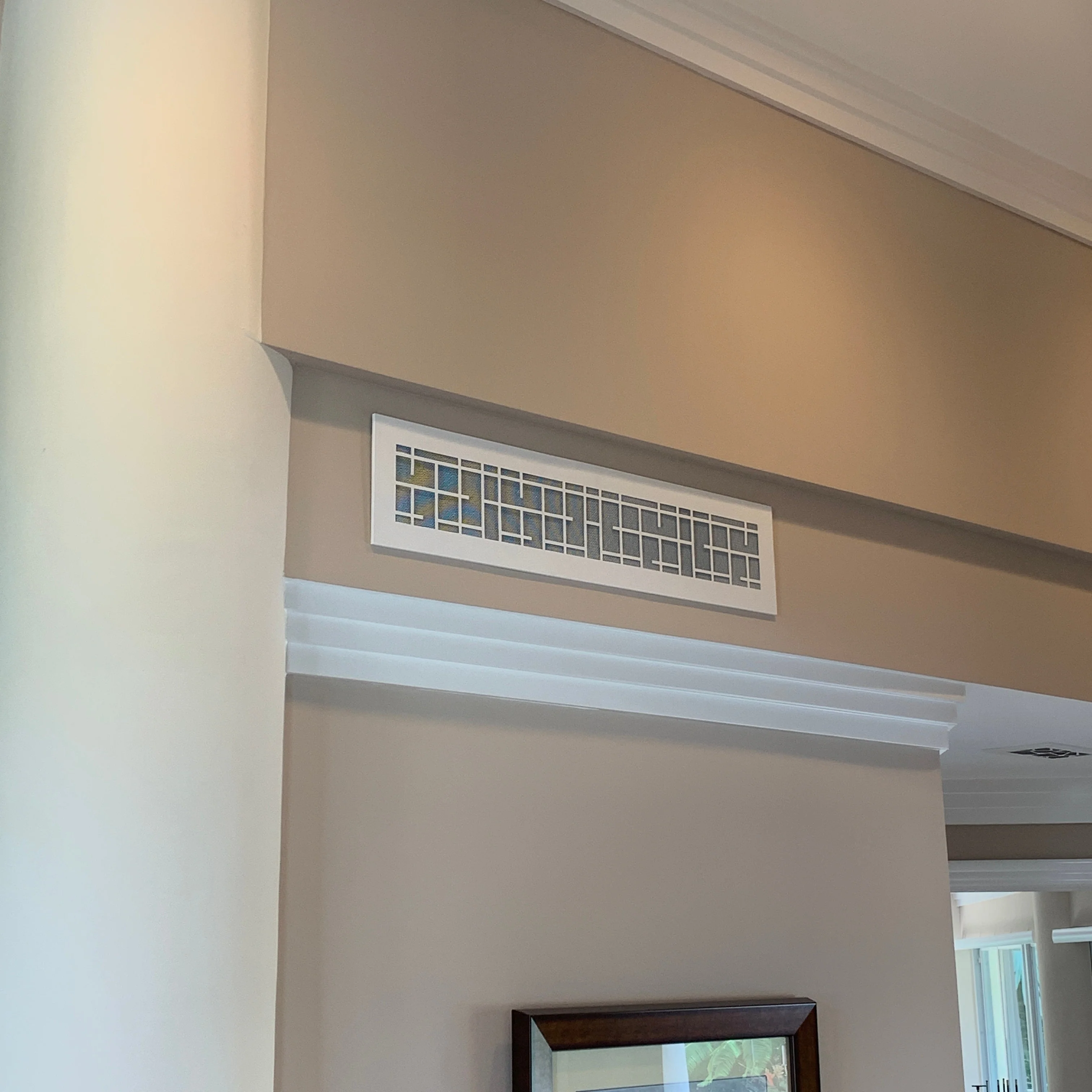 CleanVent Contemporary Pattern - Custom Vent Cover - AC Ceiling Vent - Image 7
