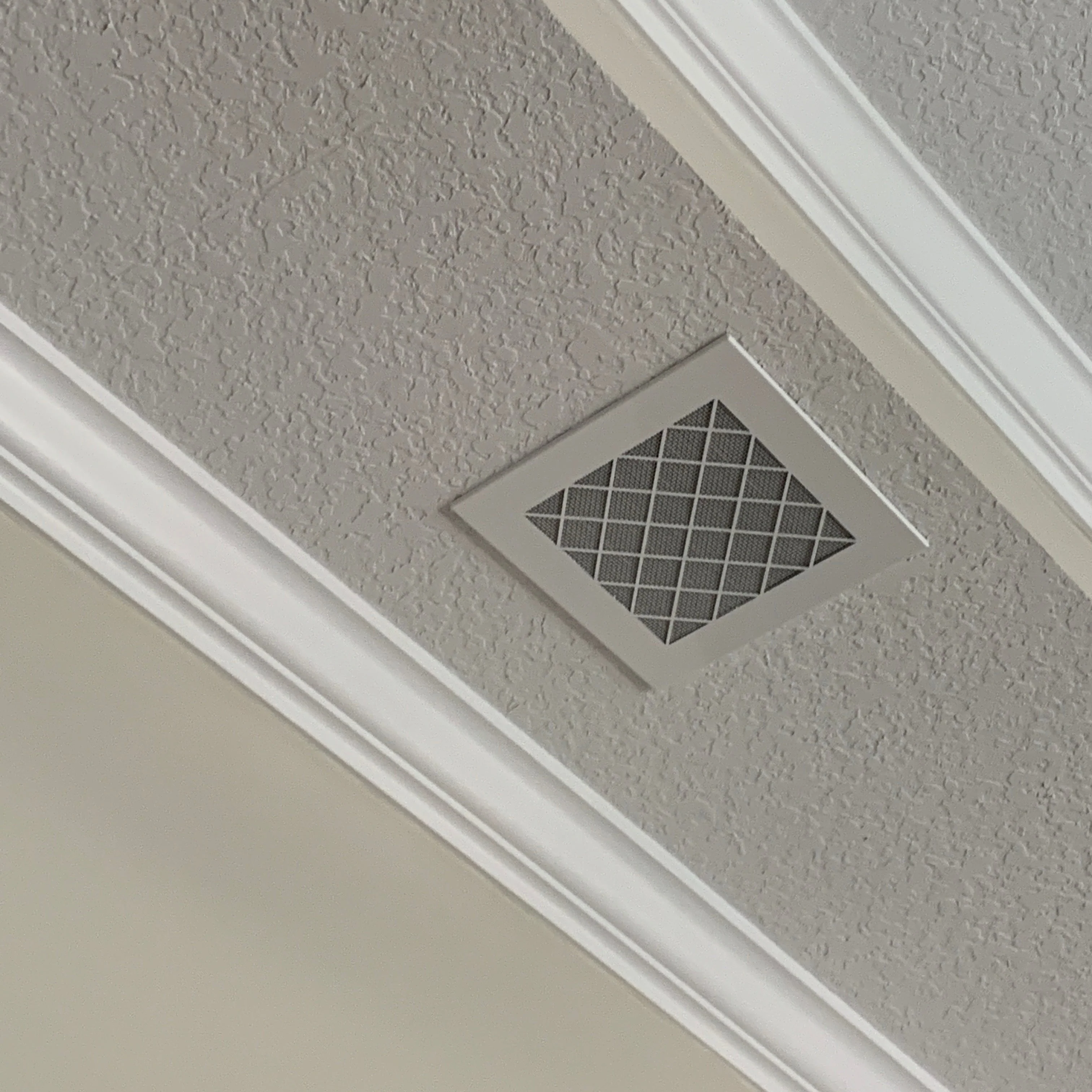 CleanVent Diamond Pattern - Custom Vent Cover - AC Ceiling Vent - Image 2