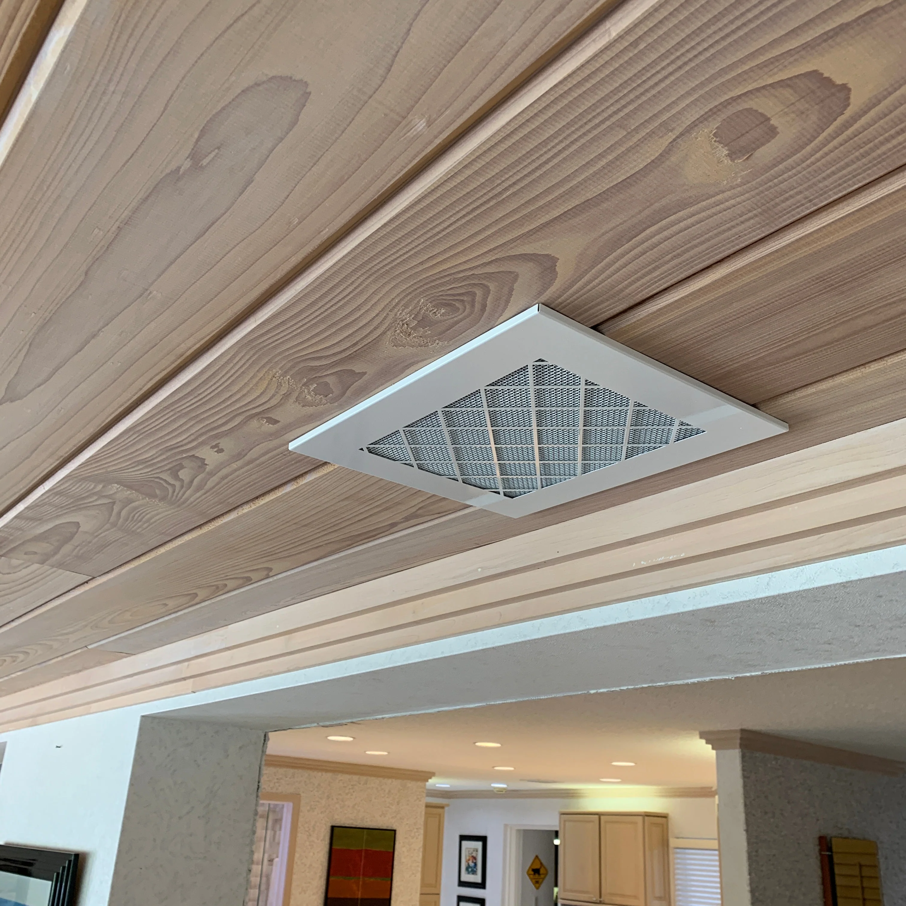 CleanVent Diamond Pattern - Custom Vent Cover - AC Ceiling Vent - Image 4