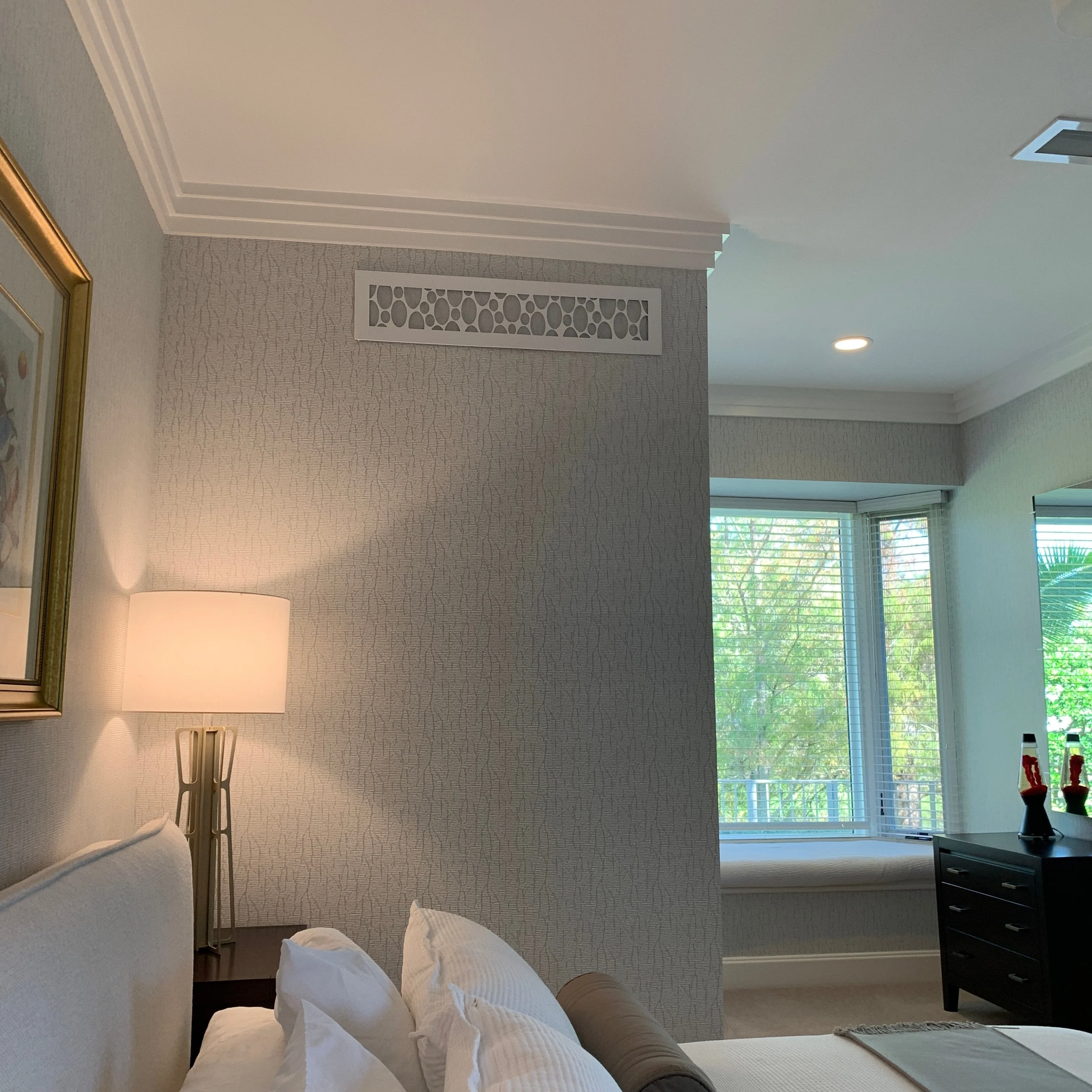 CleanVent Ellipse Pattern - Custom Vent Cover - AC Ceiling Vent - Image 3