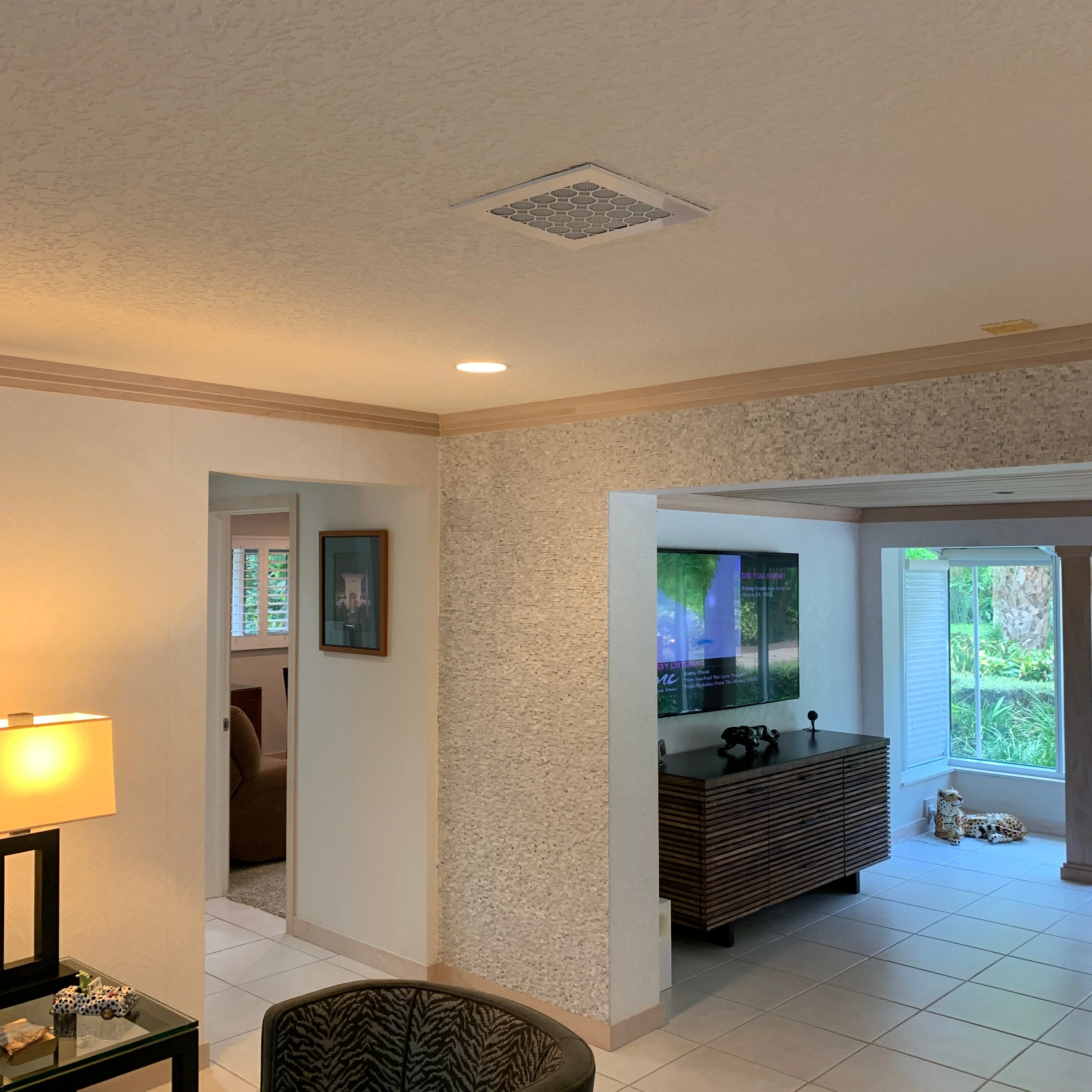 CleanVent MidCentury Pattern - Custom Vent Cover - AC Ceiling Vent - Image 2