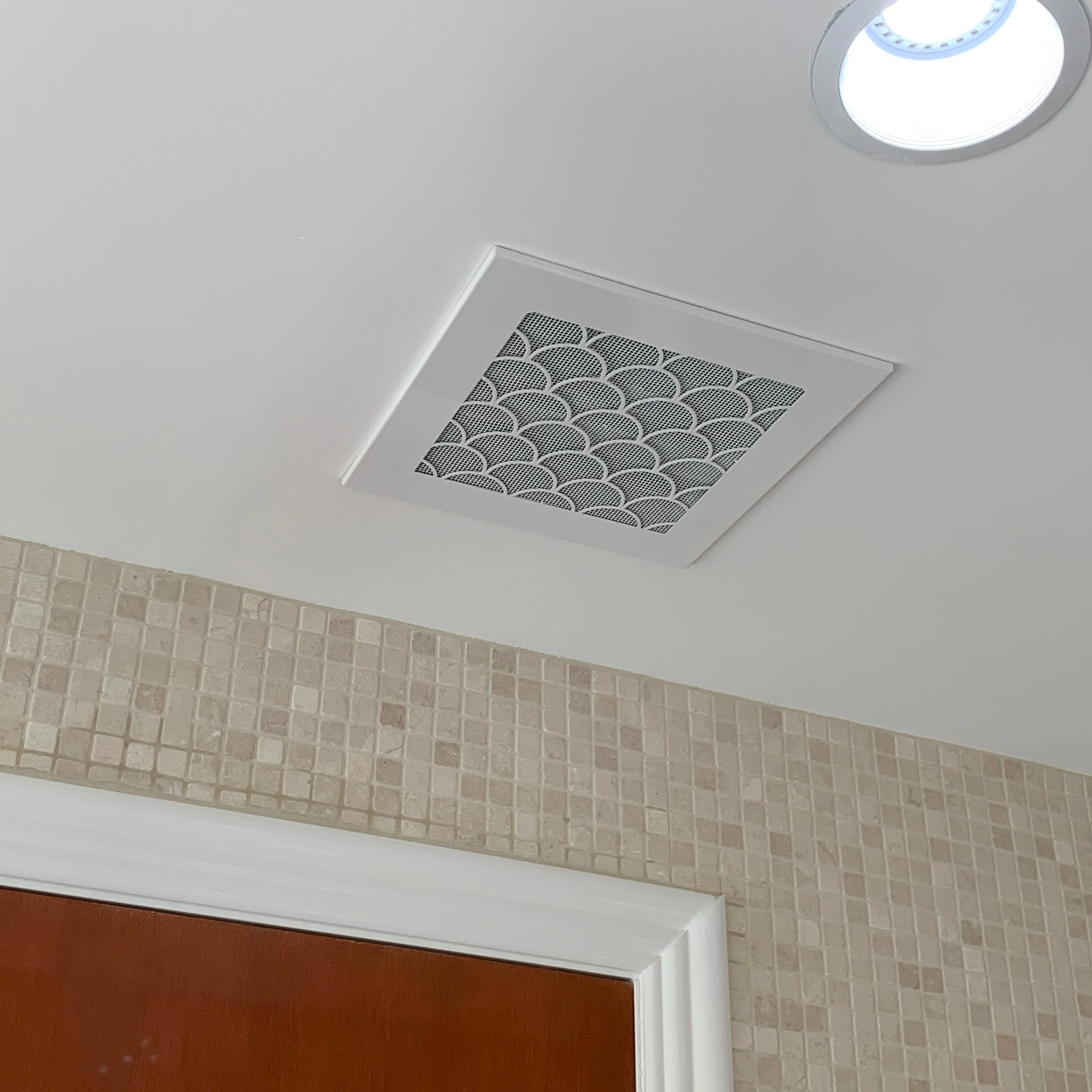 CleanVent Scallop Pattern - Custom Vent Cover - AC Ceiling Vent - Image 2