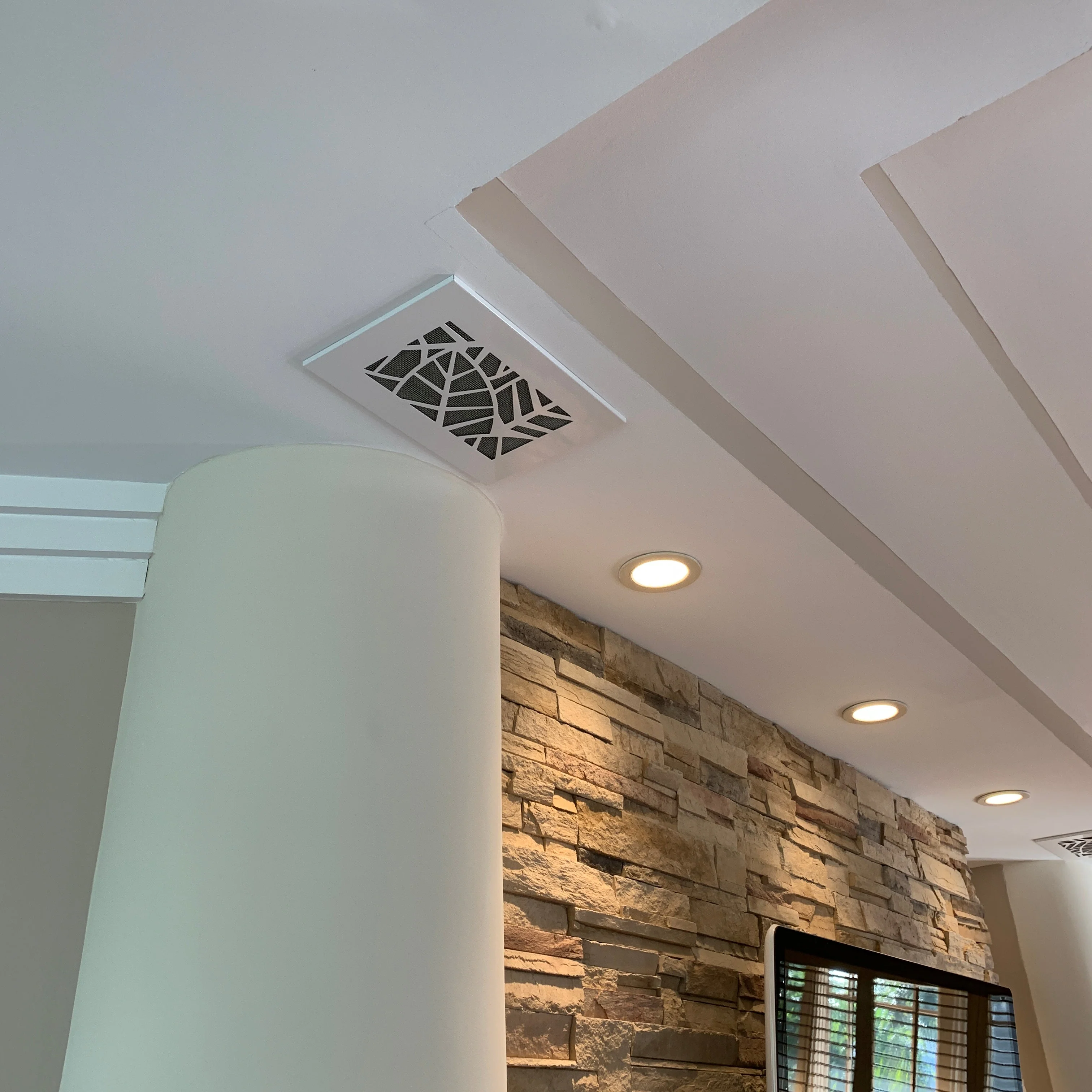 CleanVent Tropical Pattern - Custom Vent Cover - AC Ceiling Vent - Image 2