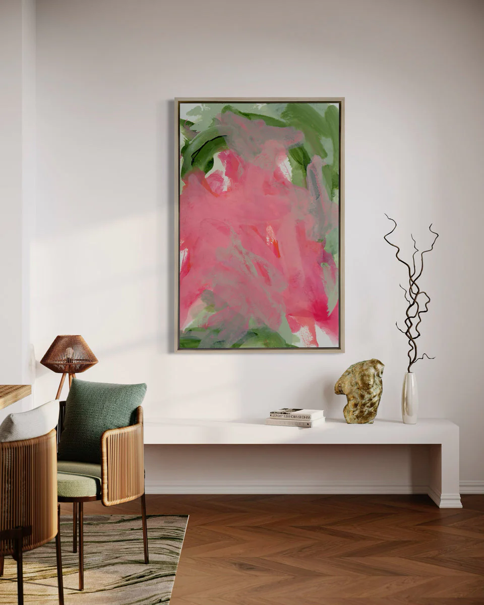 Climbing Roses - Open Edition Canvas Print - Image 2