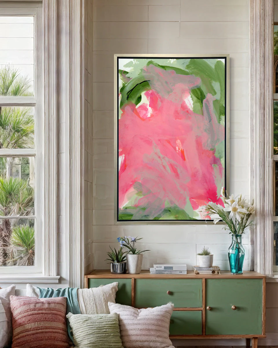 Climbing Roses - Open Edition Canvas Print - Image 4