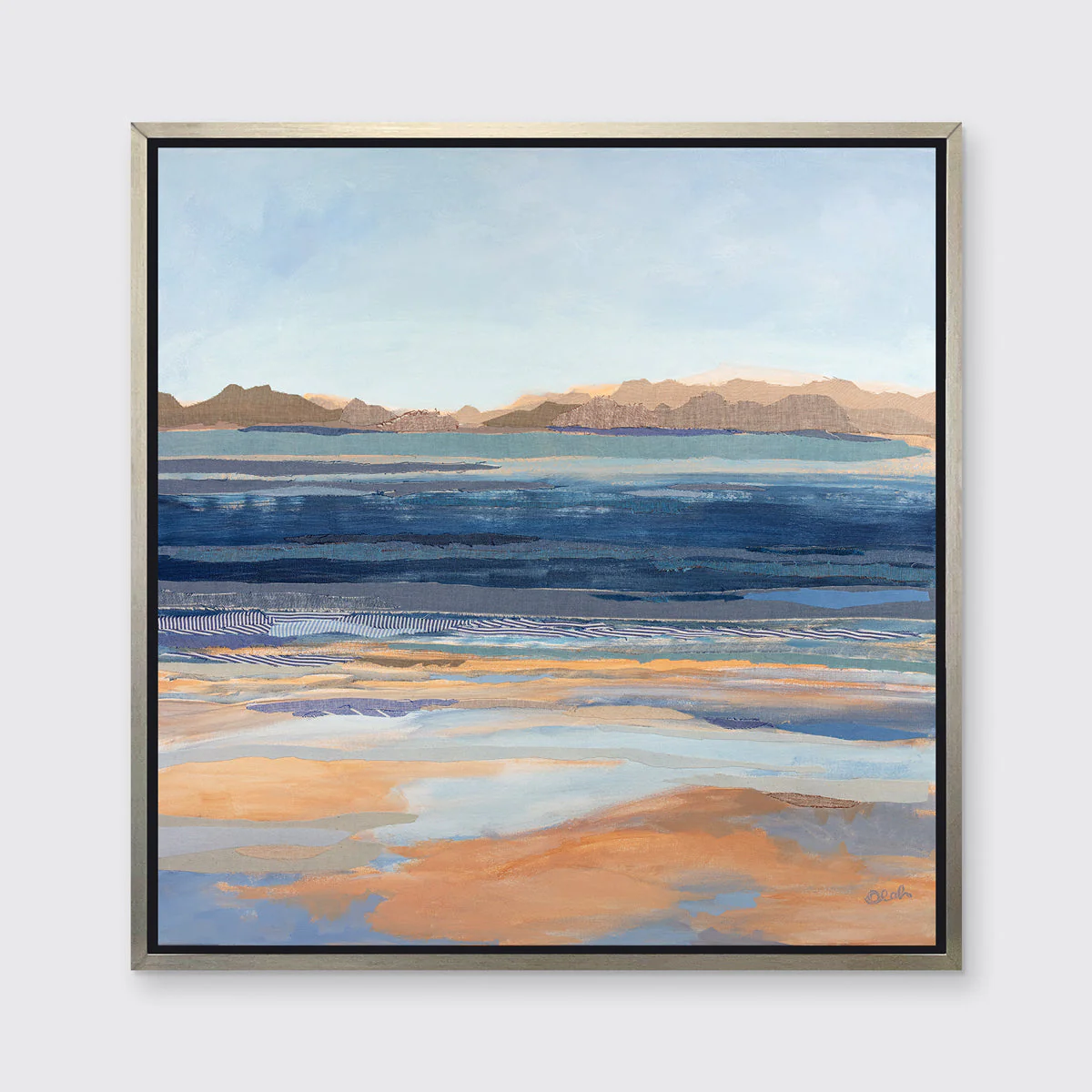 Coast Lines 1 - Open Edition Canvas Print - Image 3