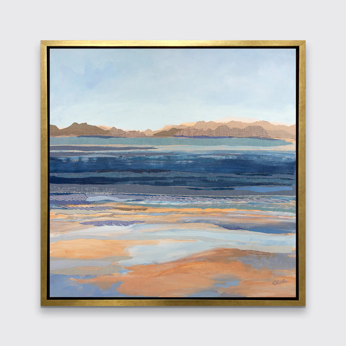 Coast Lines 1 - Open Edition Canvas Print - Image 6
