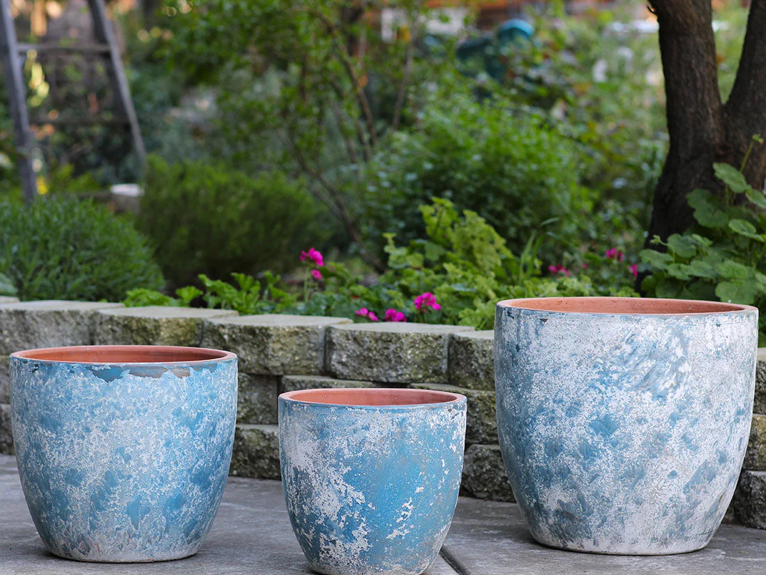 Coco Pots Aegean - Set of 3 By Plantatorem - Image 3