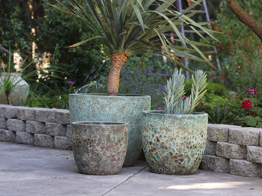 Coco Pots Coral - Set of 3 - Image 6