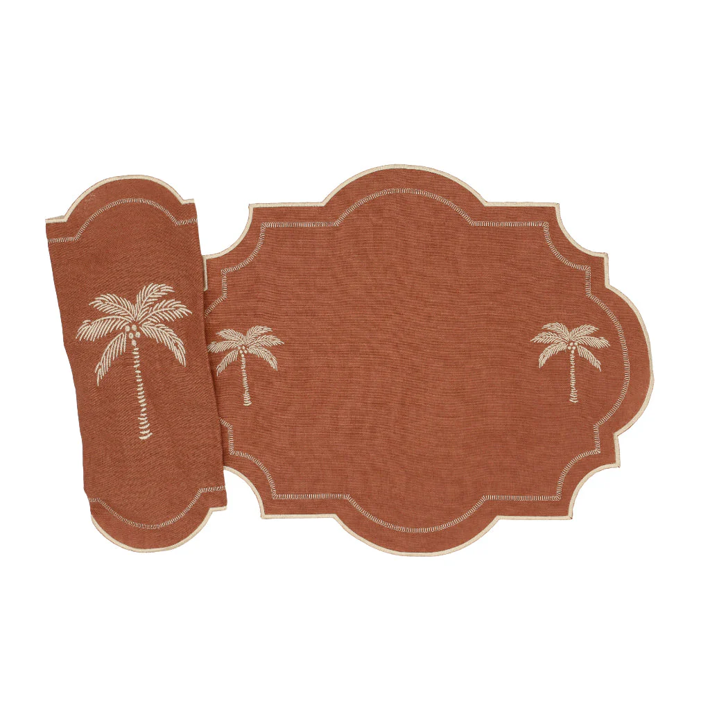 Cocoa Oasis Placemat - Set of 4 - Image 2