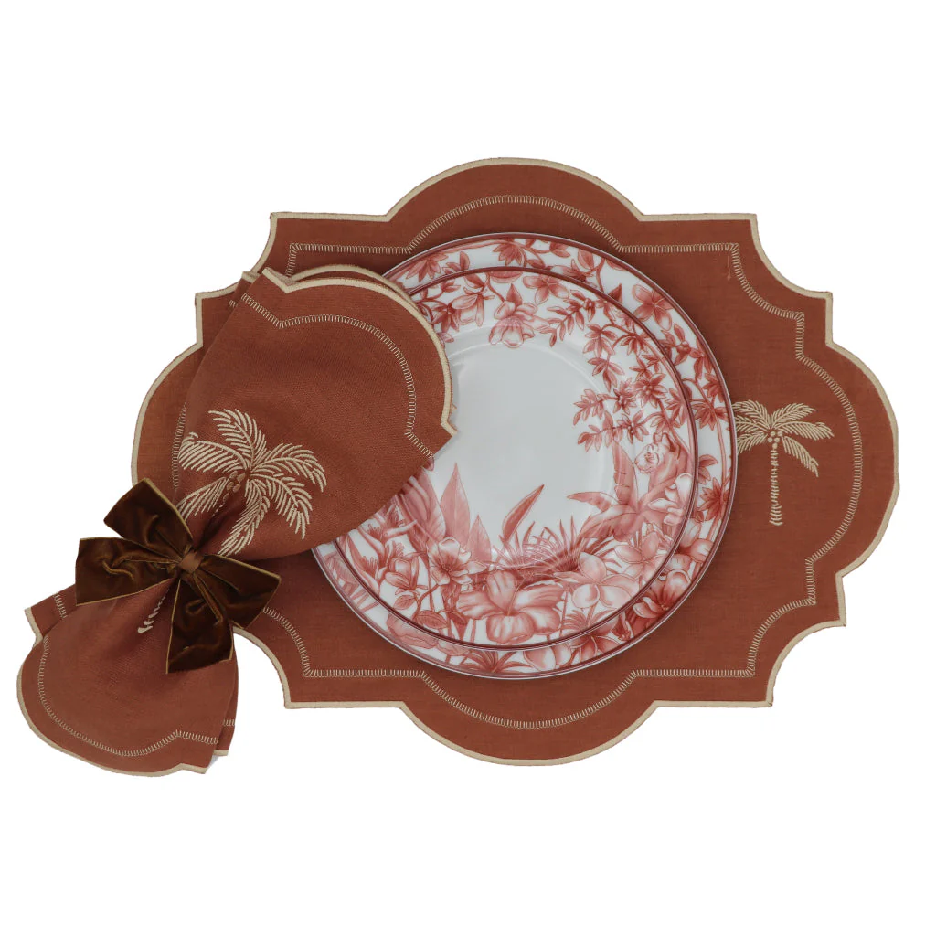 Cocoa Oasis Placemat - Set of 4 - Image 3