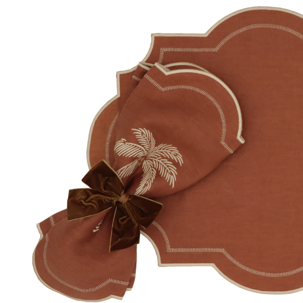 Cocoa Oasis Placemat - Set of 4 - Image 5