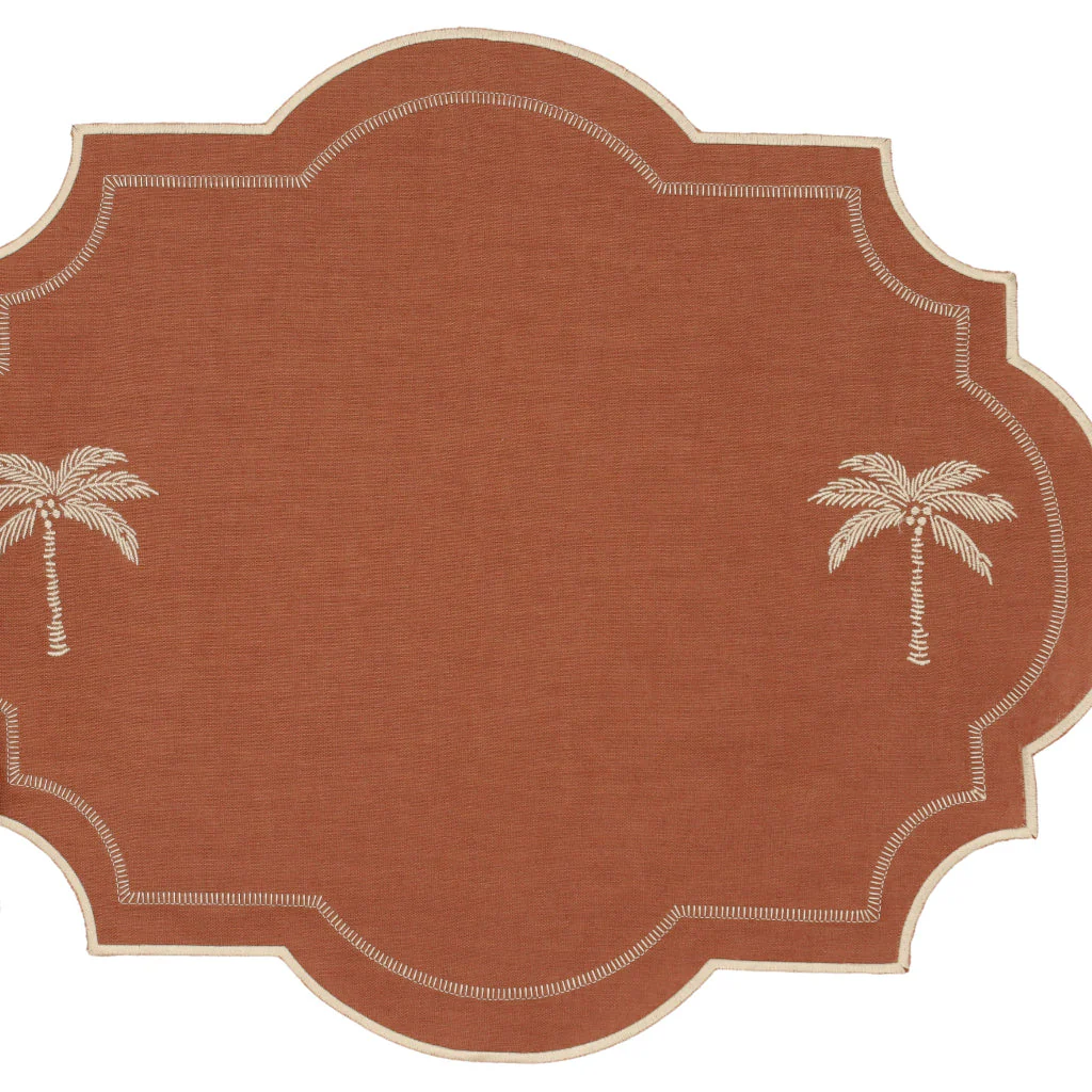 Cocoa Oasis Placemat - Set of 4 - Image 6