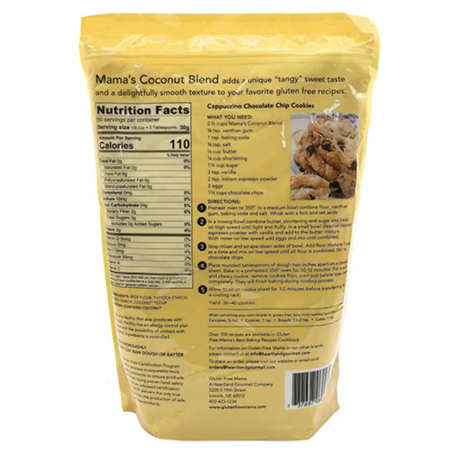 Coconut Flour | Pack of 4 | 4 lb | Shipping Included | Gluten Free Mama | 6053 - Image 4