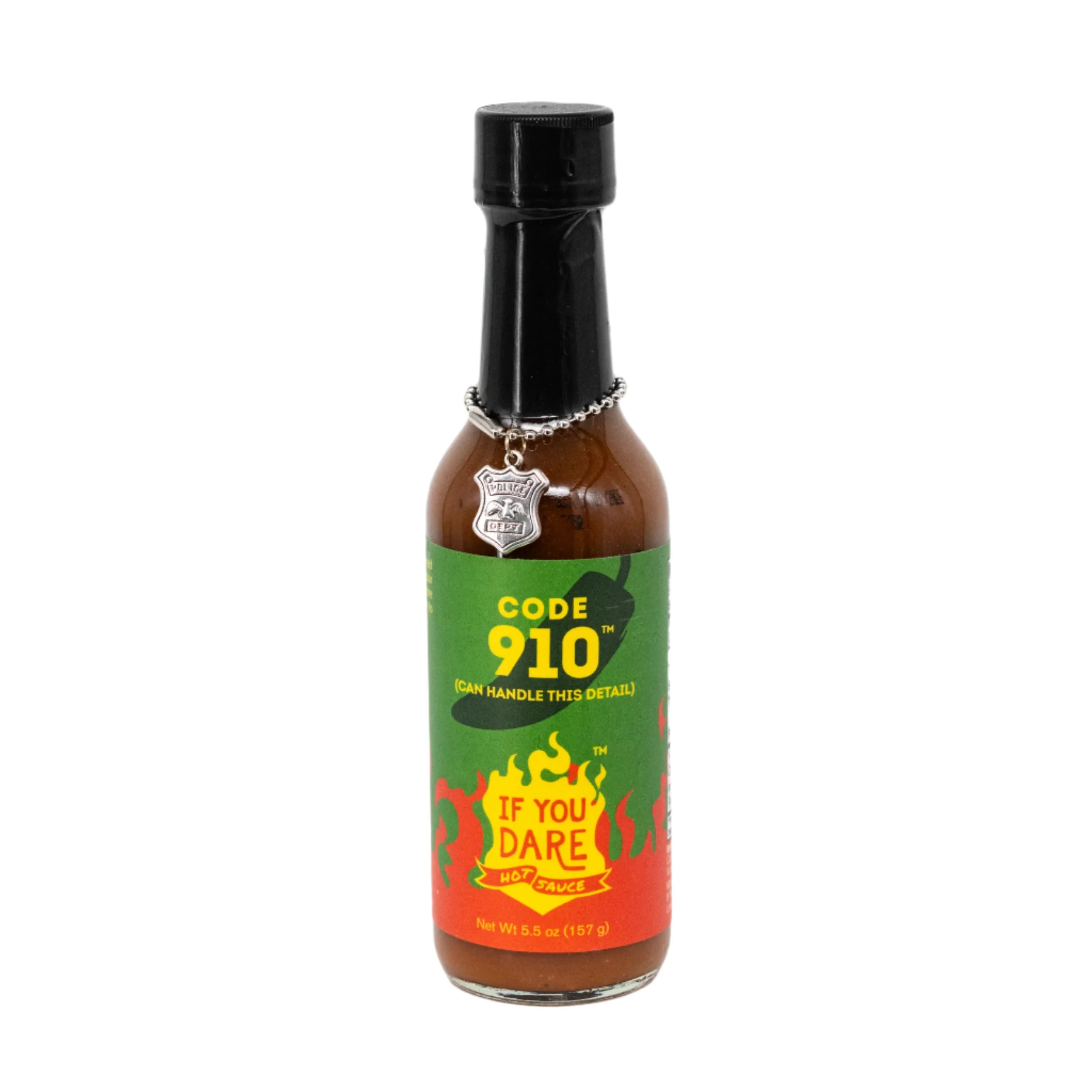 Code 910 Hot Sauce | 5.5 oz | Pack of 2 | Medium Heat  Level | If You Dare Foods - Image 2