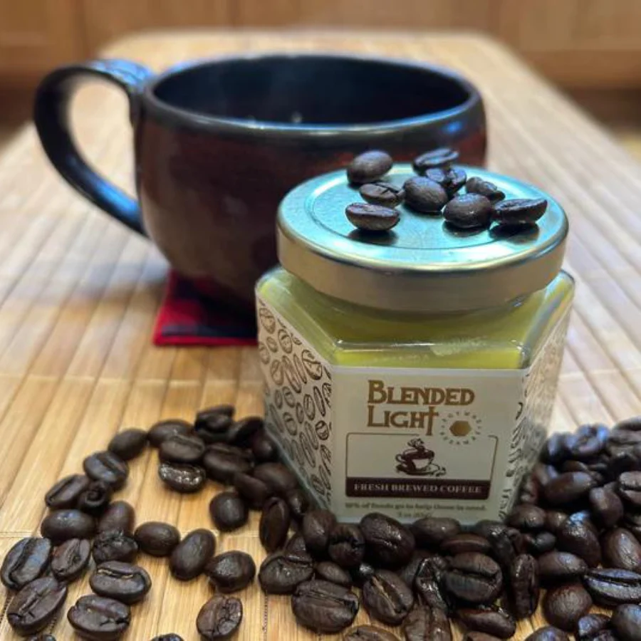 Coffee Scented Candle | Multiple Sizes | Blended Light - Image 2
