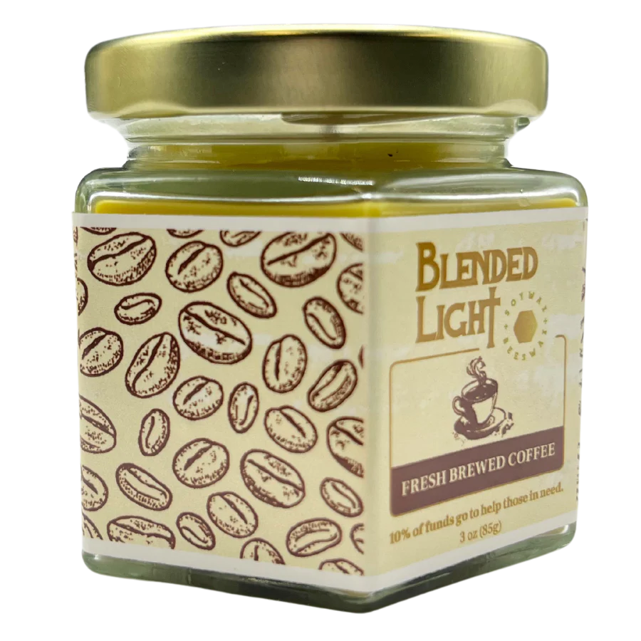 Coffee Scented Candle | Multiple Sizes | Blended Light - Image 3