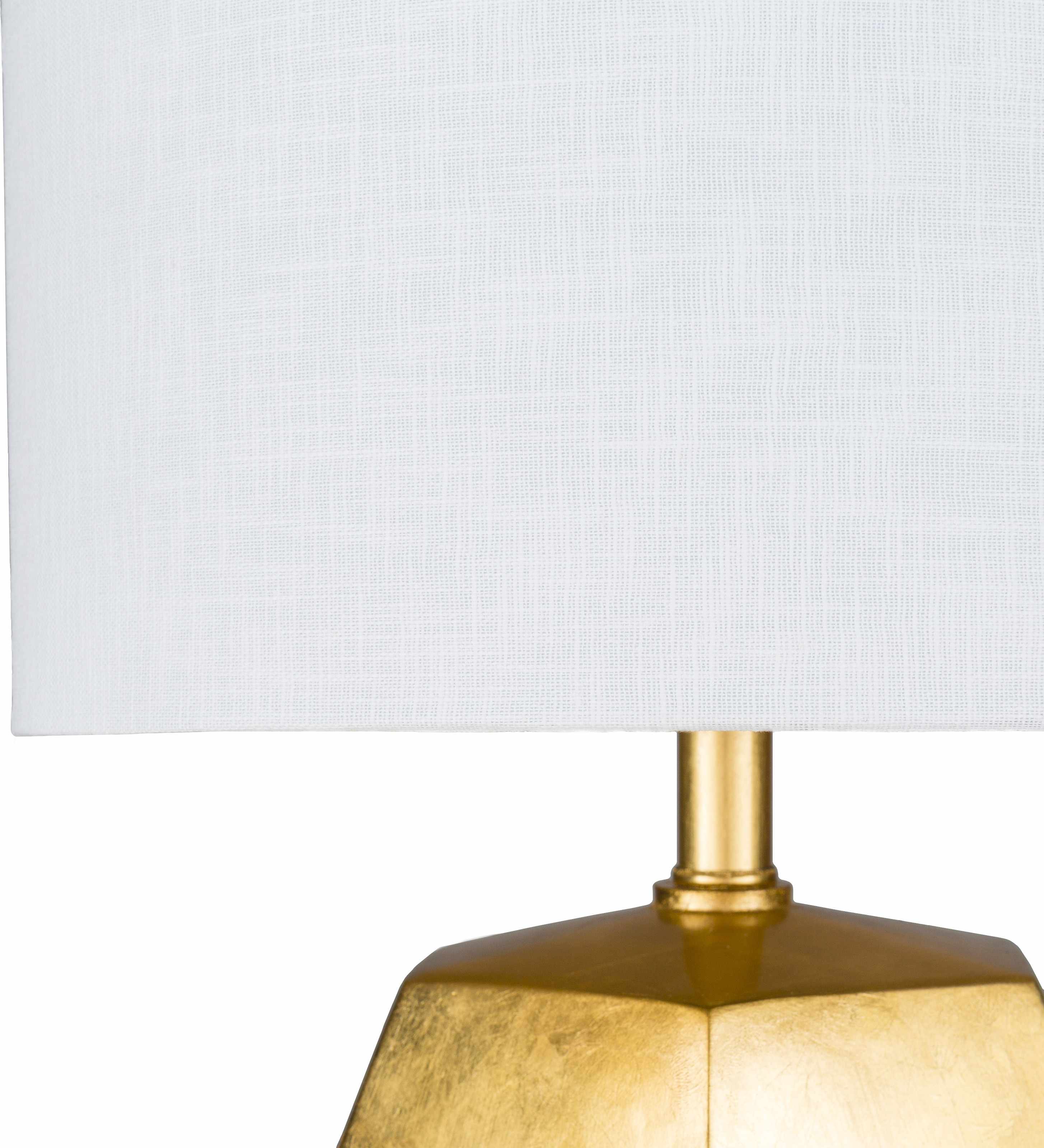 Coleford Gold Geometric Table Lamp - Image 12