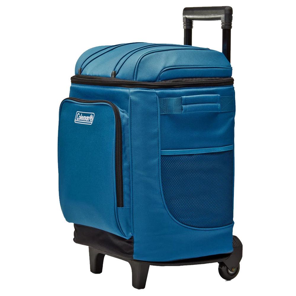 Coleman CHILLER 42-Can Soft-Sided Portable Cooler w/Wheels - Deep Ocean - Image 2