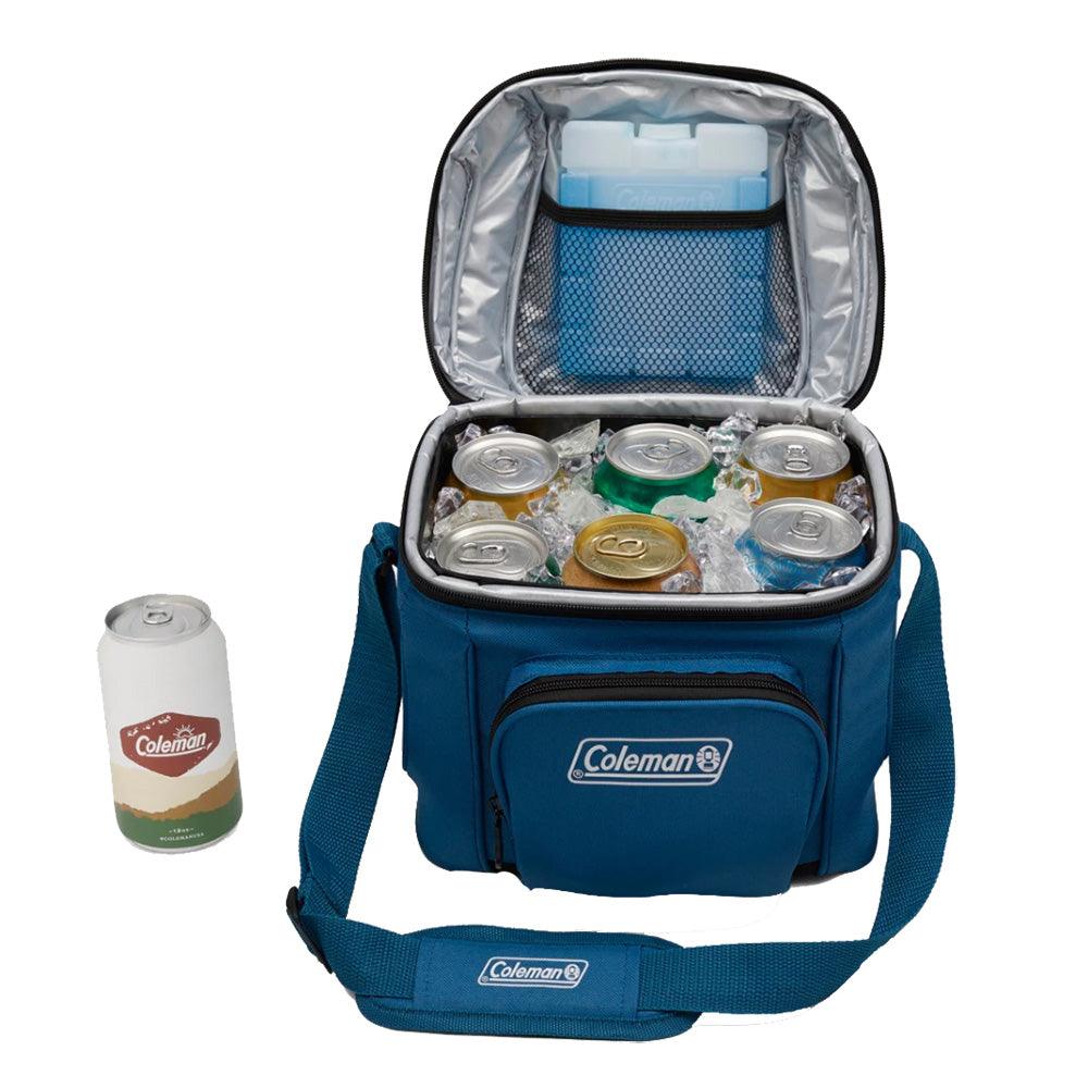 Coleman CHILLER 9-Can Soft-Sided Portable Cooler - Deep Ocean - Image 2