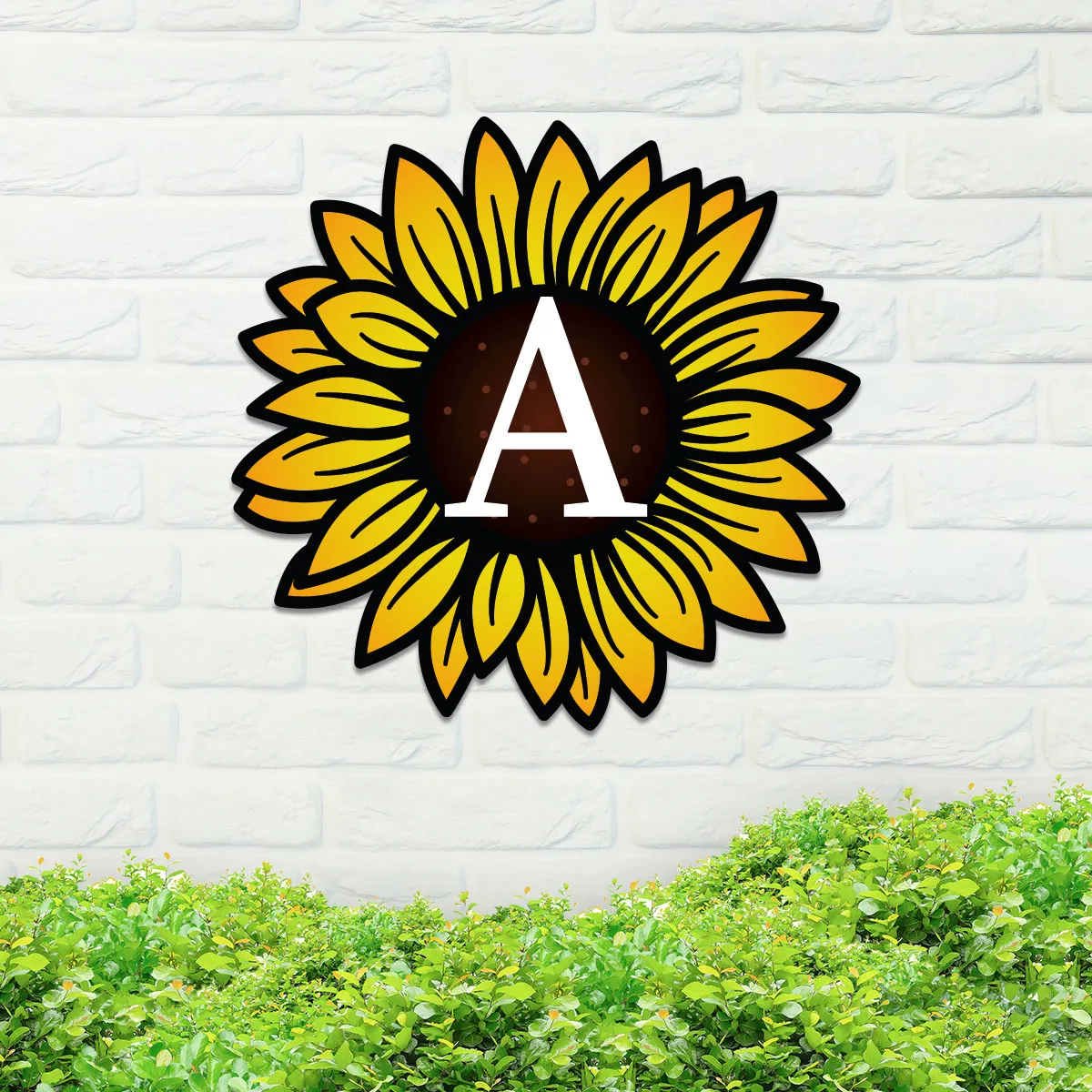 Colorful Sunflower Name Sign - Image 2