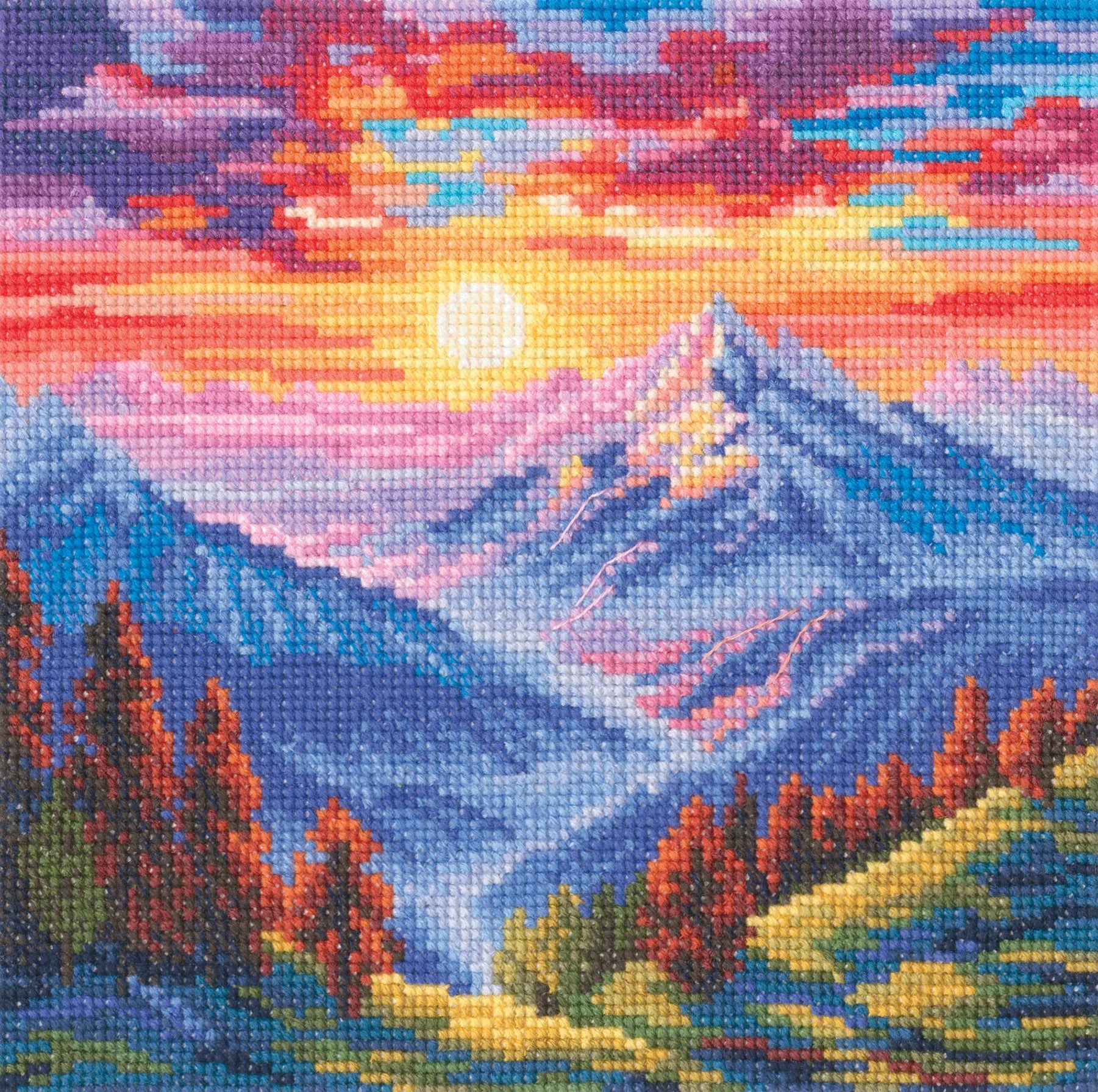 Colour of the sun M1027 Counted Cross Stitch Kit - Image 2