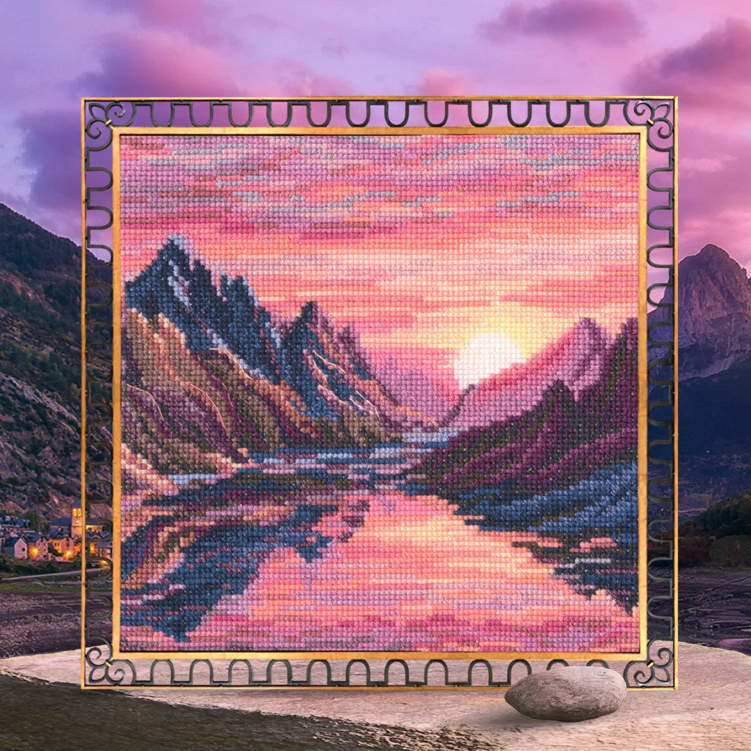 Colour of the sun M1029 Counted Cross Stitch Kit - Image 3