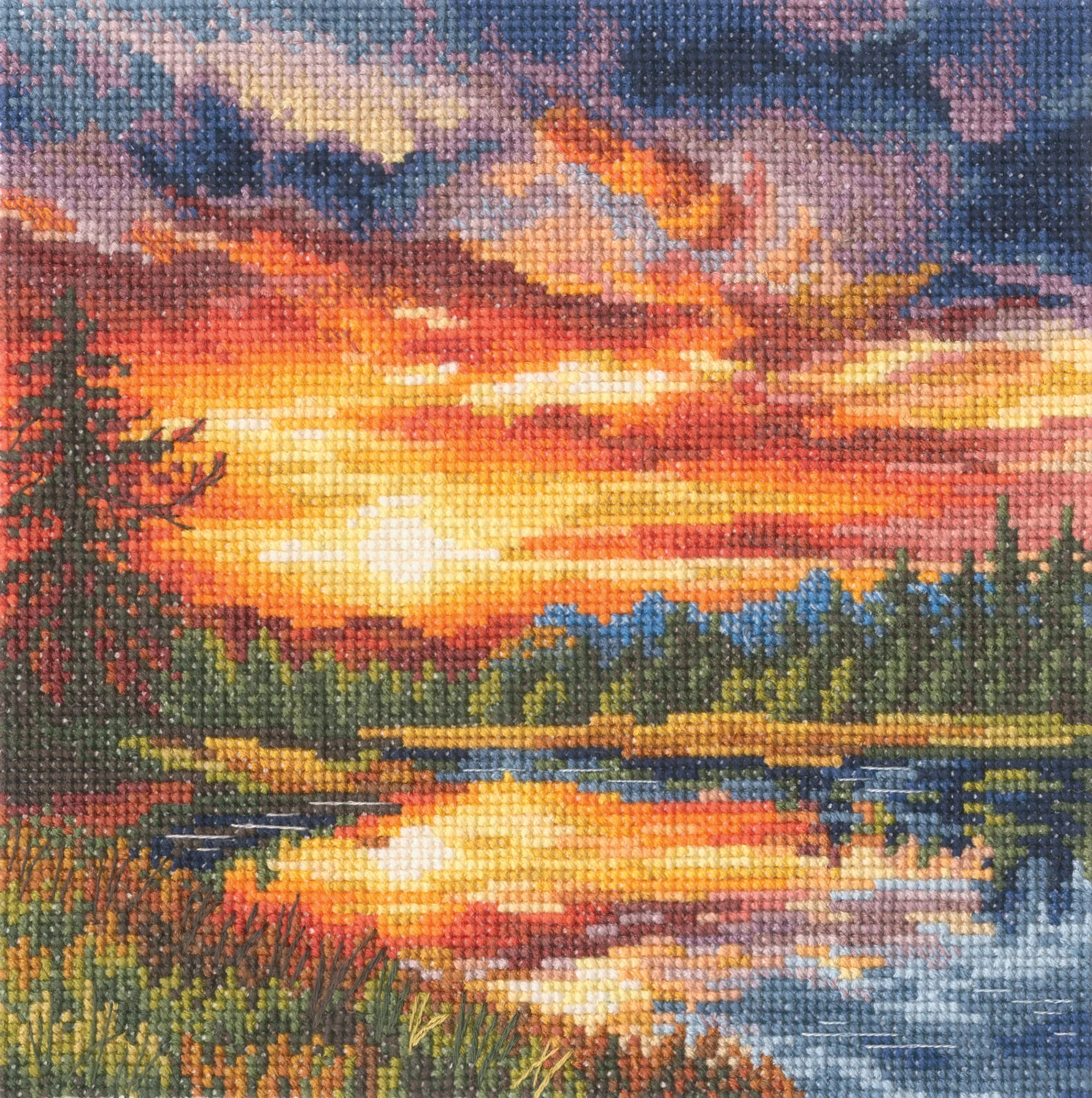 Colour of the sun M1031 Counted Cross Stitch Kit - Image 2