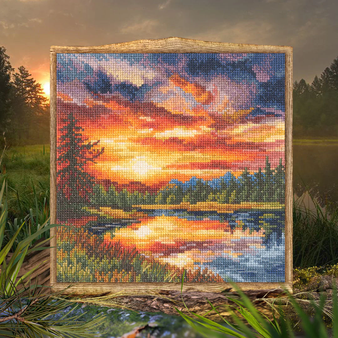 Colour of the sun M1031 Counted Cross Stitch Kit - Image 3