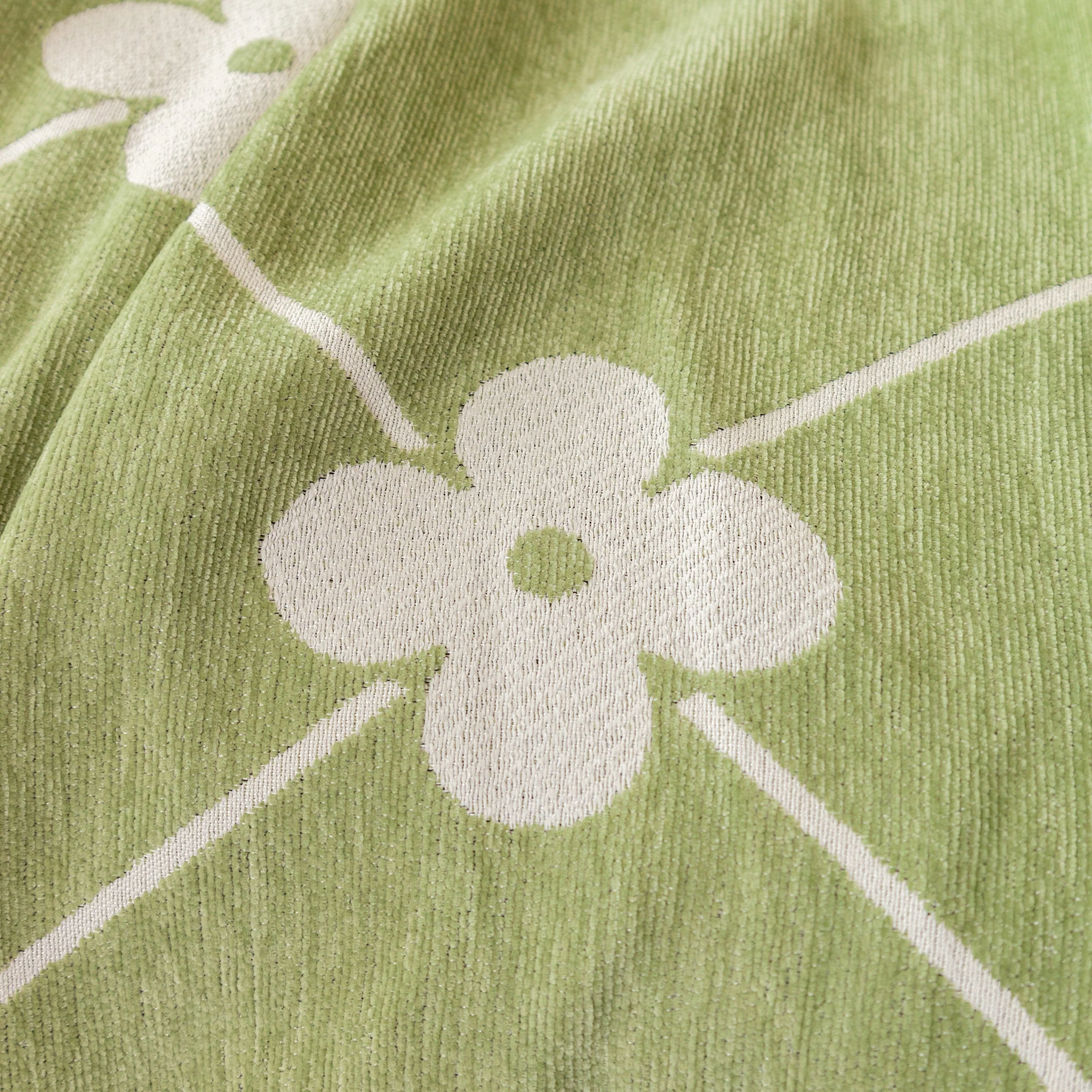Comfy Four-Leaf Clover Hope Faith Love Luck Blanket for Couch, Chenille Scratch Proof Sofa Blanket Covers - Image 18
