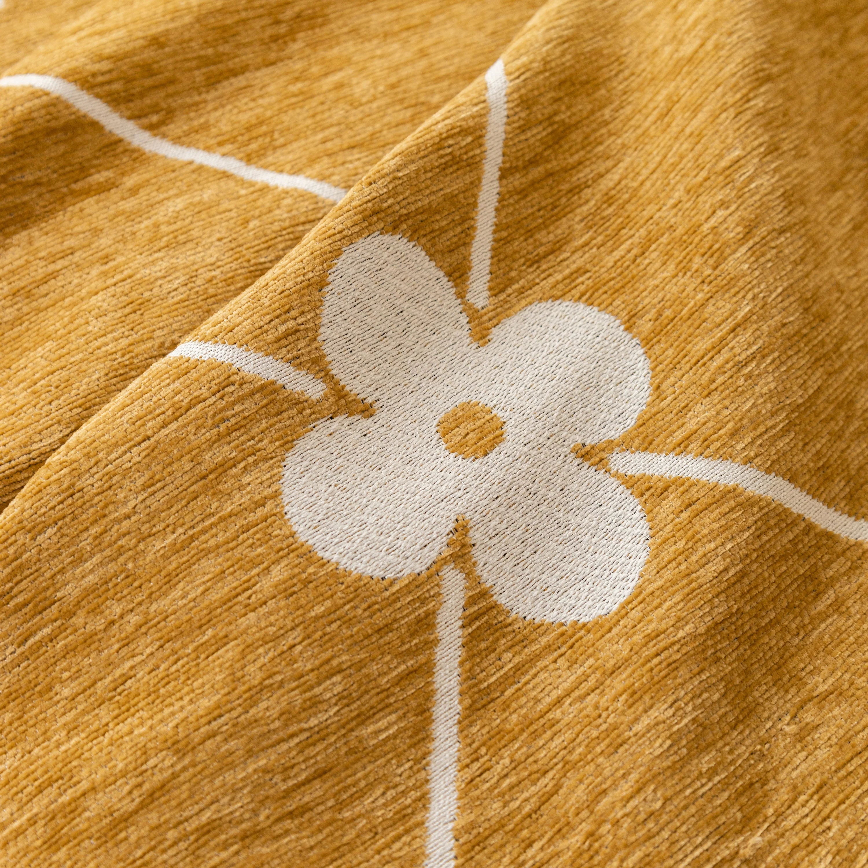 Comfy Four-Leaf Clover Hope Faith Love Luck Blanket for Couch, Chenille Scratch Proof Sofa Blanket Covers - Image 49