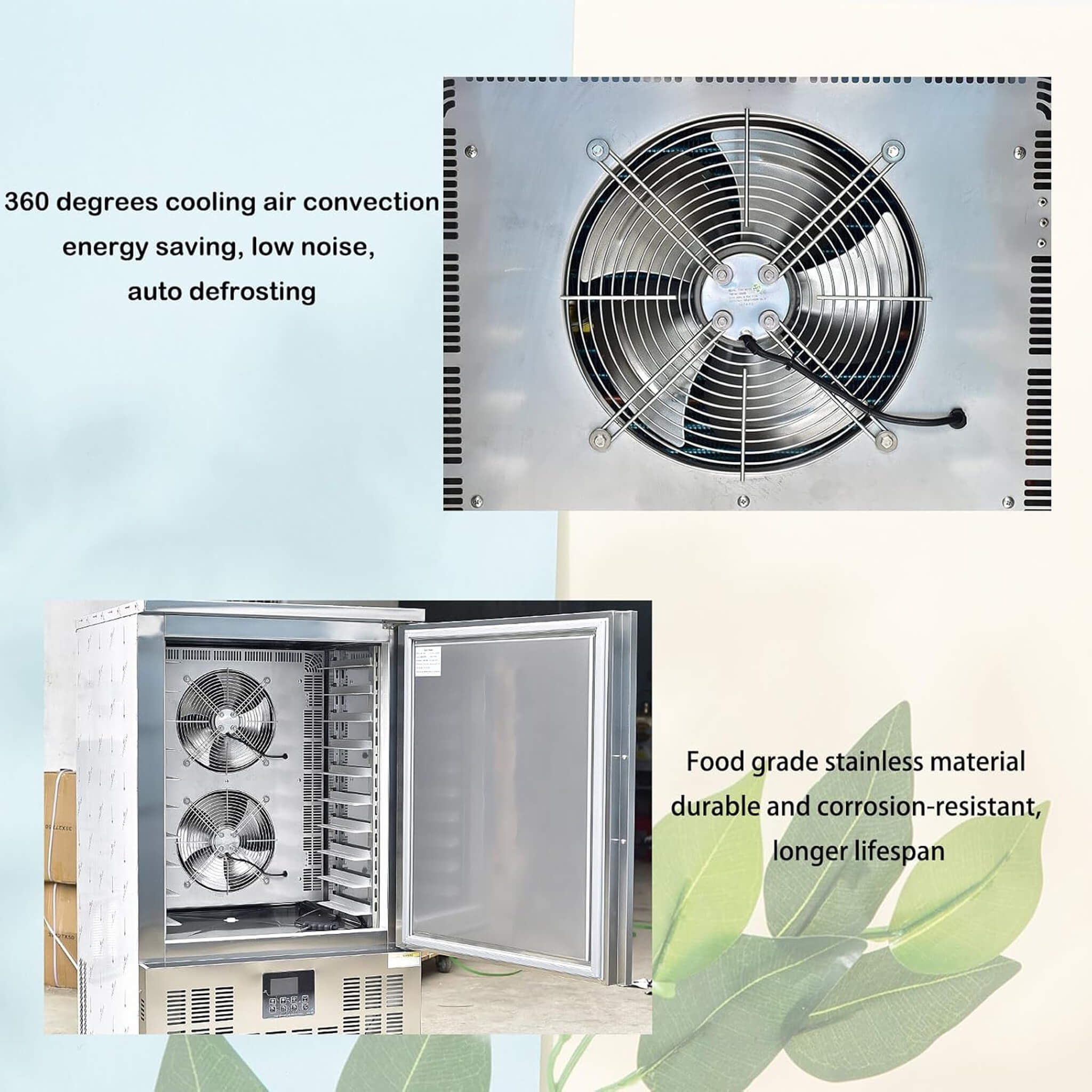 Commercial Heavy-Duty Extra-Low Temperature Blast Chiller Freezer (SAK46083) - Image 3
