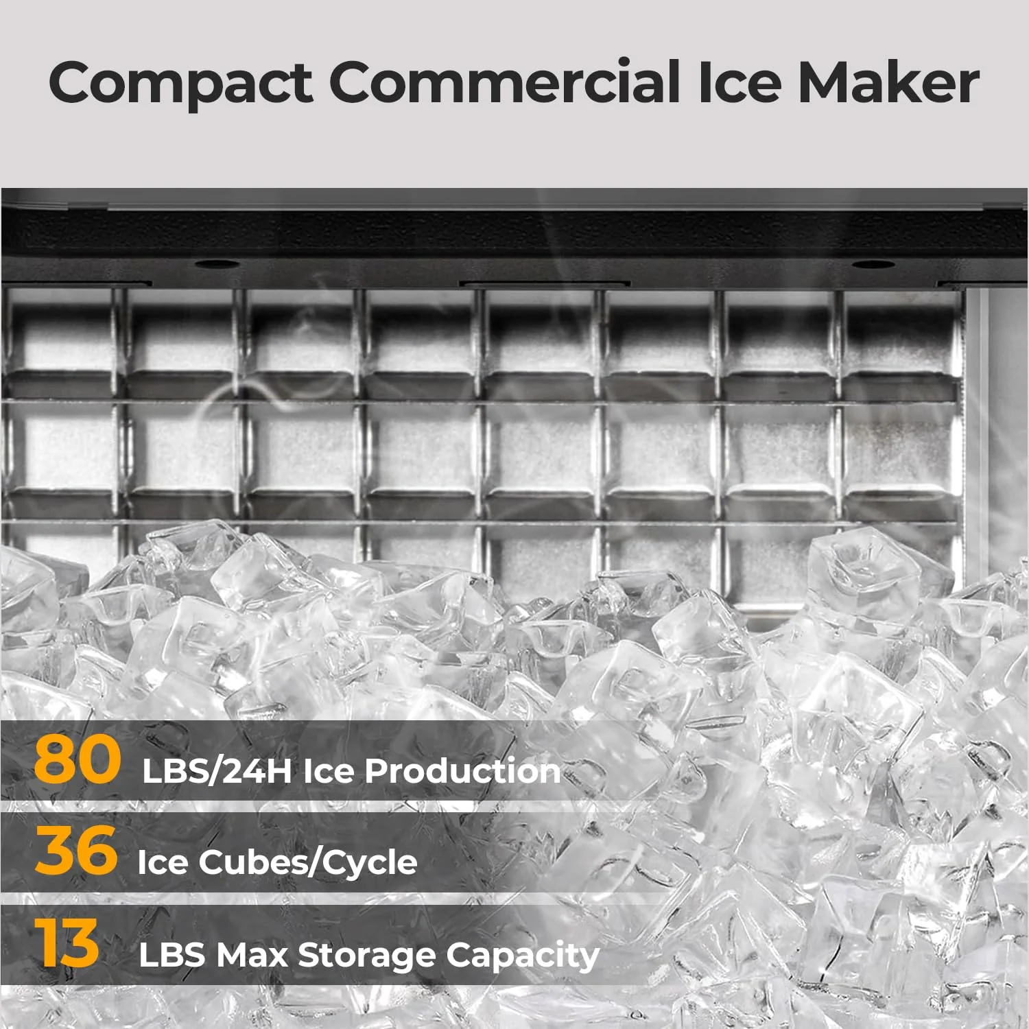 Commercial Ice Maker 80 lbs\66 lbs - Image 2