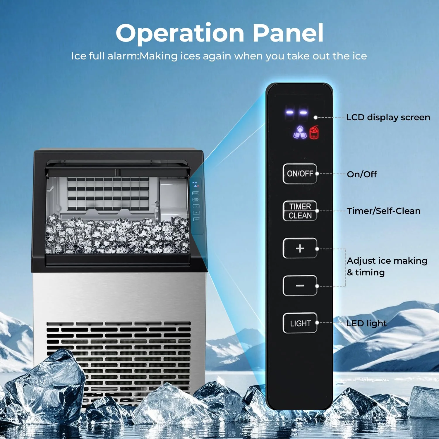 Commercial Ice Maker 80 lbs\66 lbs - Image 3