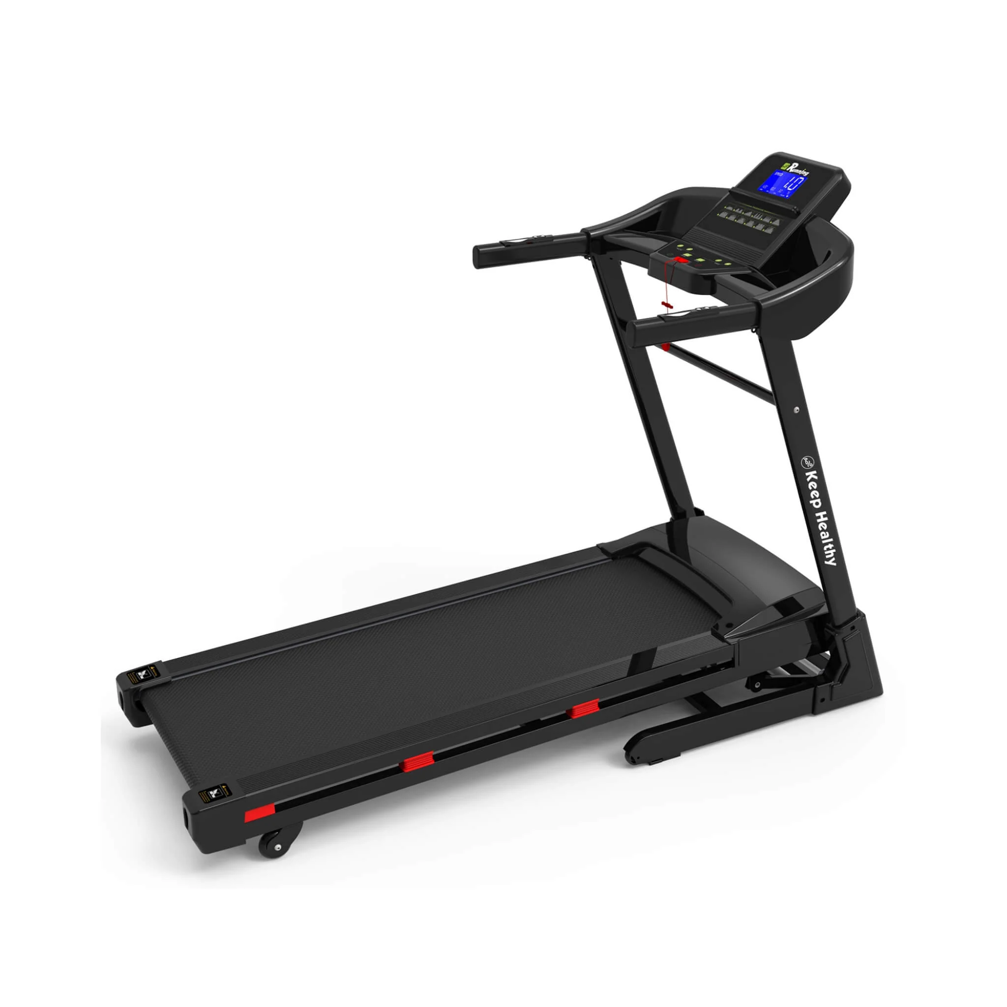 Rovix Compact 3.5HP Foldable Electric Treadmill With Bluetooth, LCD Display & 12 Pre-Set Running Programs (SAK25879) - Image 5