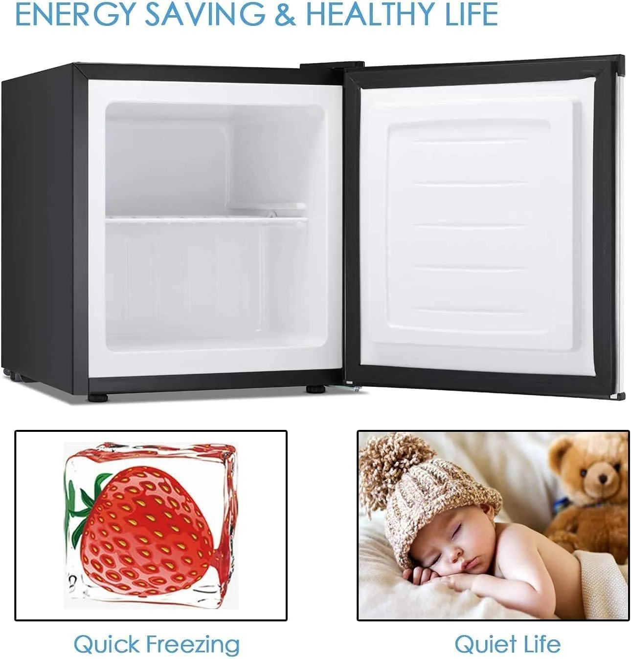 Compact Chest Upright Freezer 1.1 cu.D5840C - Image 5