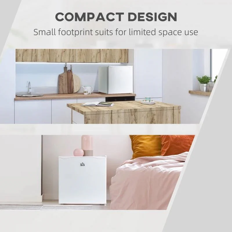 Compact Countertop Upright Mini Freezer 1.1 Cu.Ft, White - Image 3