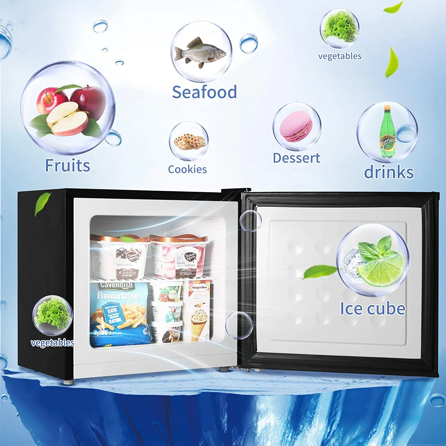 Compact Upright Freezer D6835 - Image 10