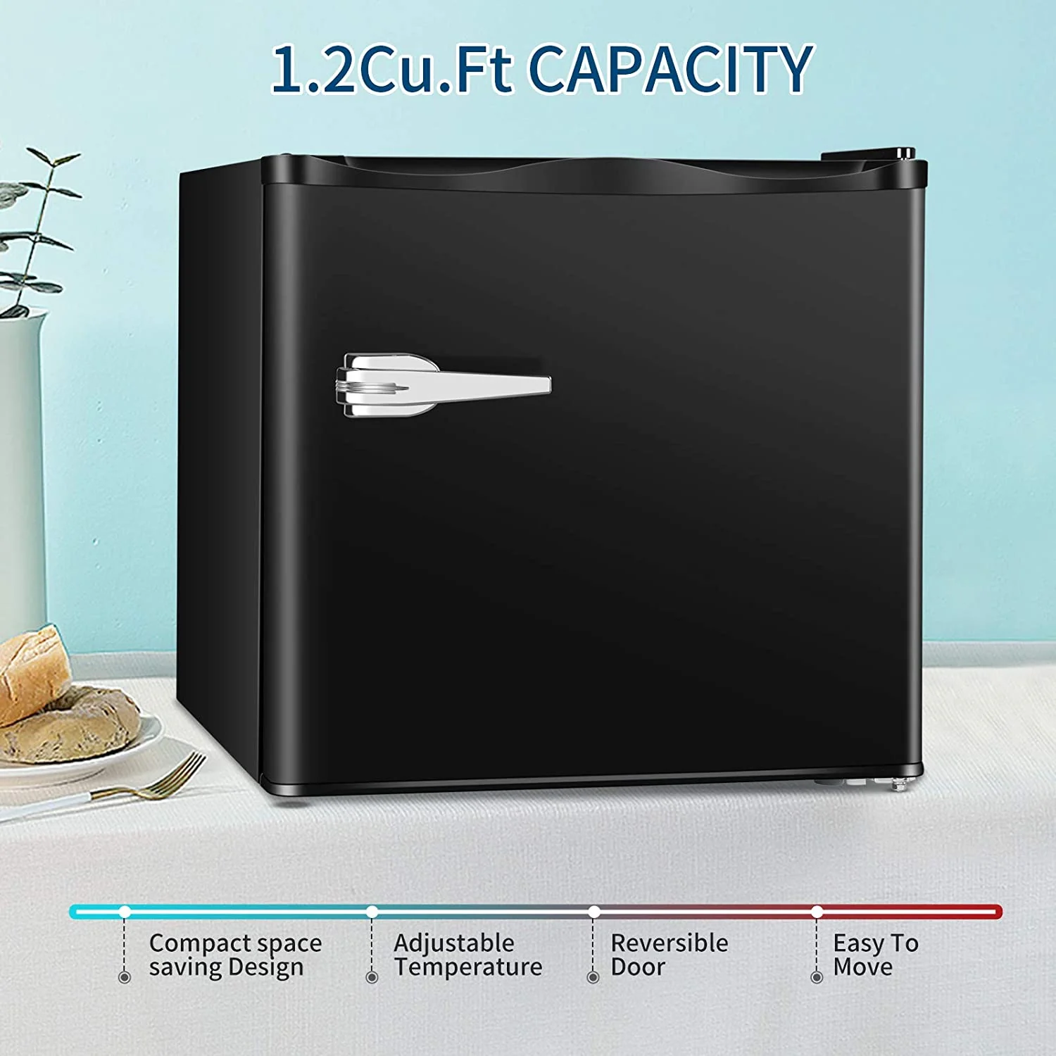 Compact Upright Freezer D6835 - Image 11