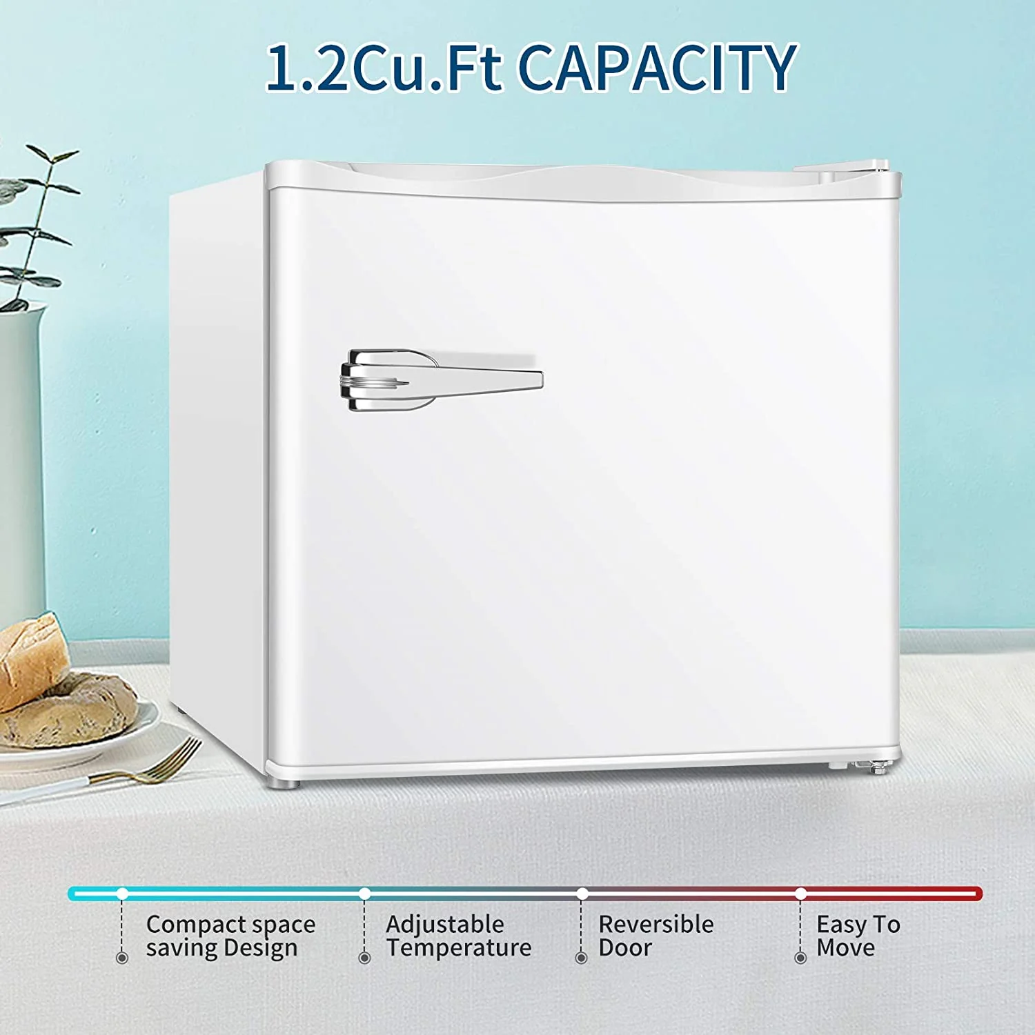 Compact Upright Freezer D6835 - Image 18