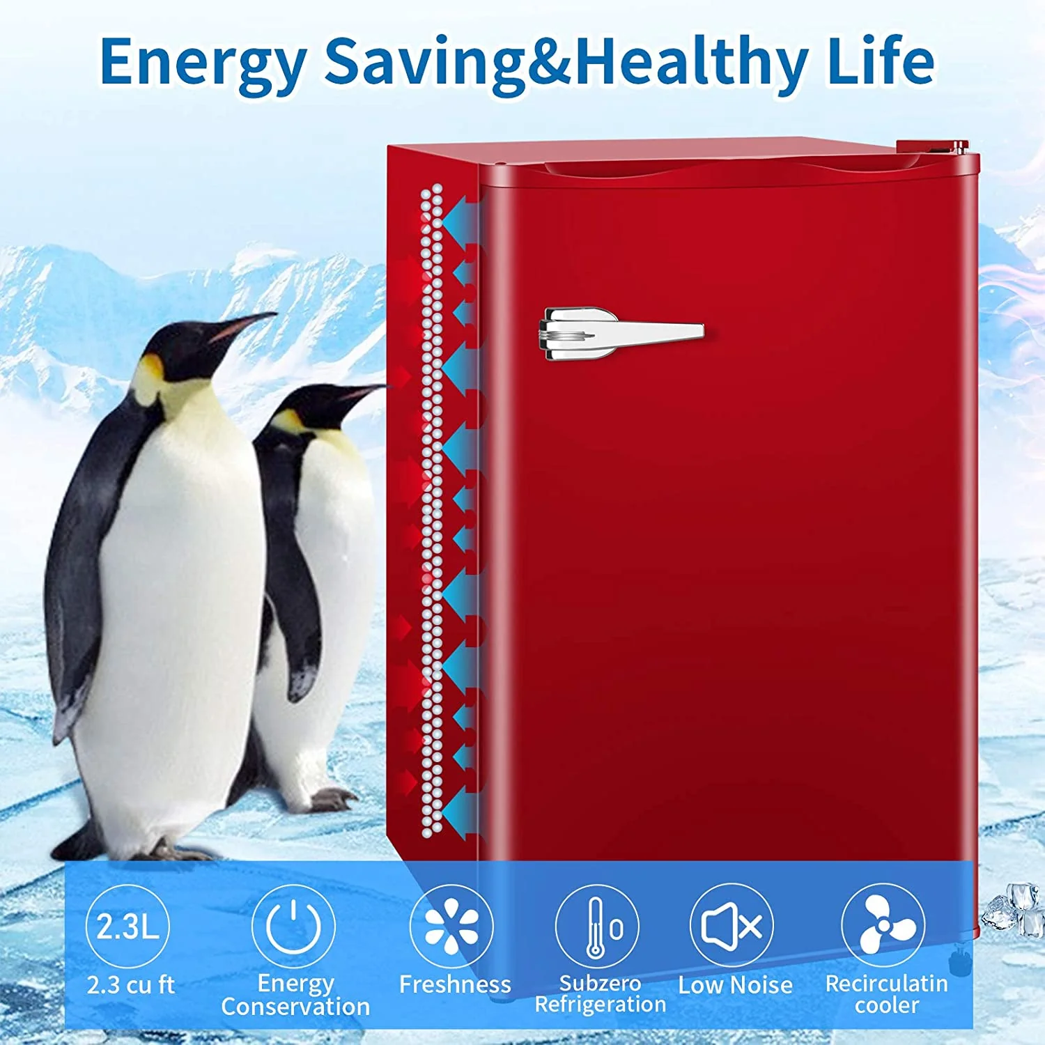Compact Upright Freezer D6835 - Image 31
