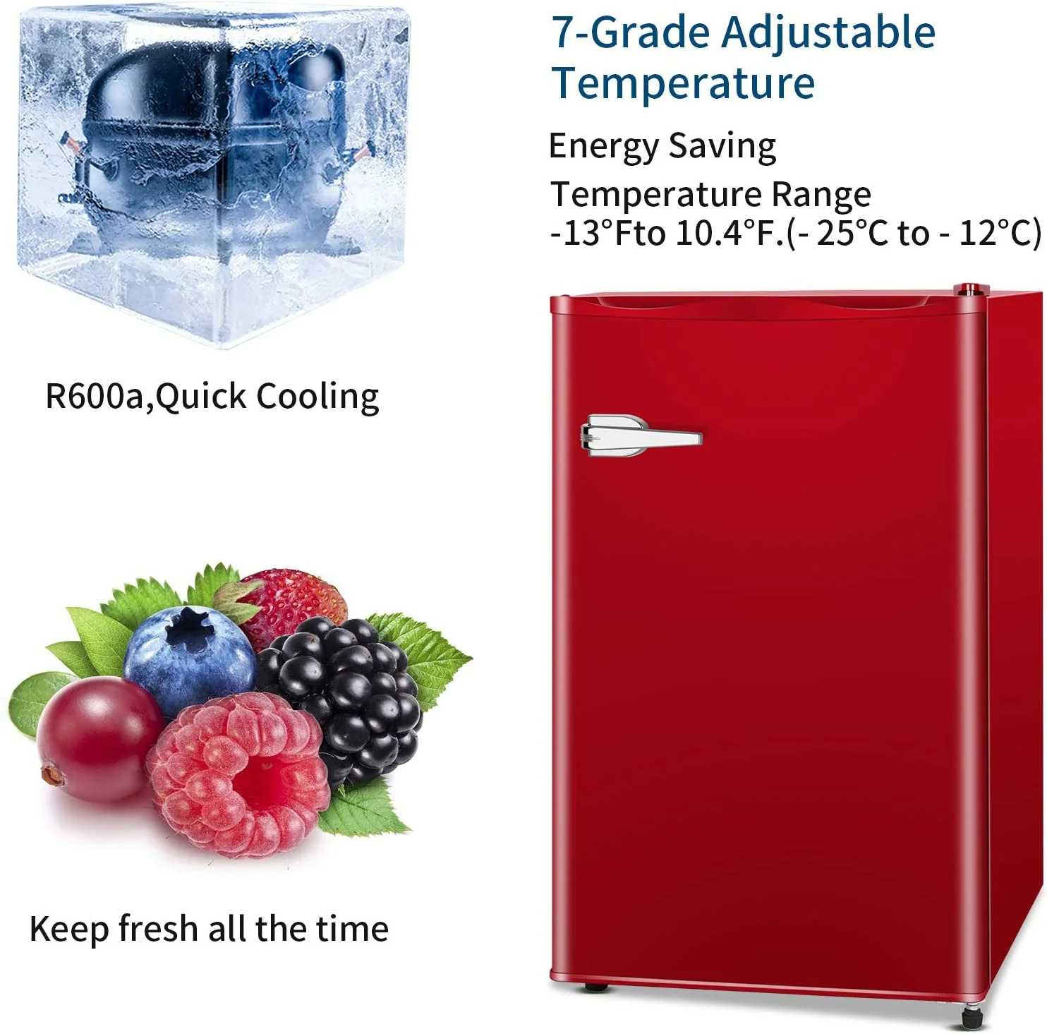Compact Upright Freezer D6835 - Image 32