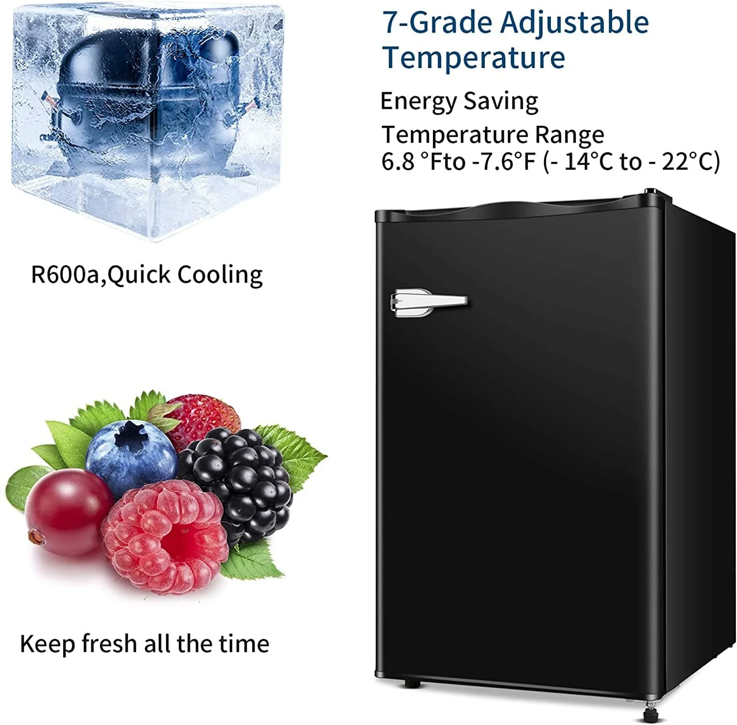 Compact Upright Freezer D6835 - Image 39