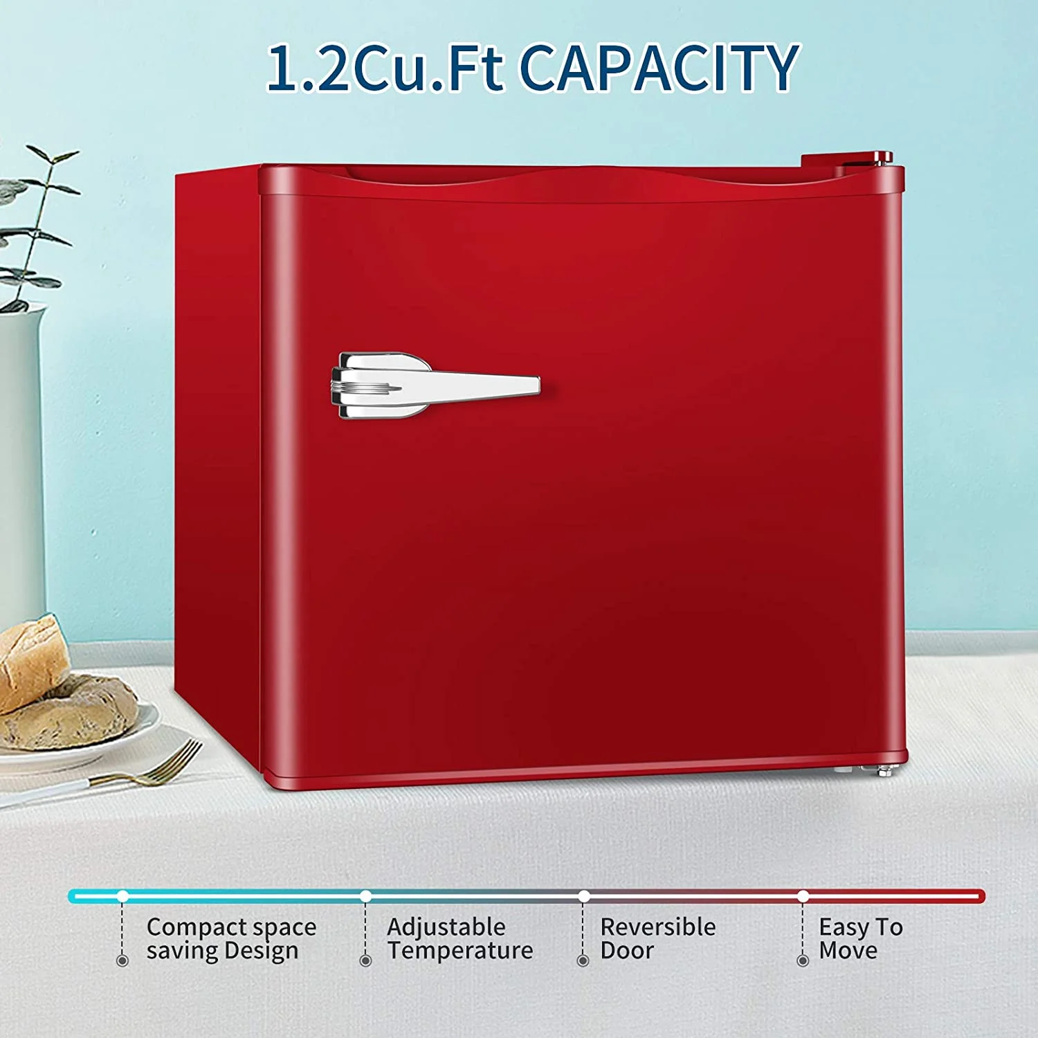 Compact Upright Freezer D6835 - Image 4