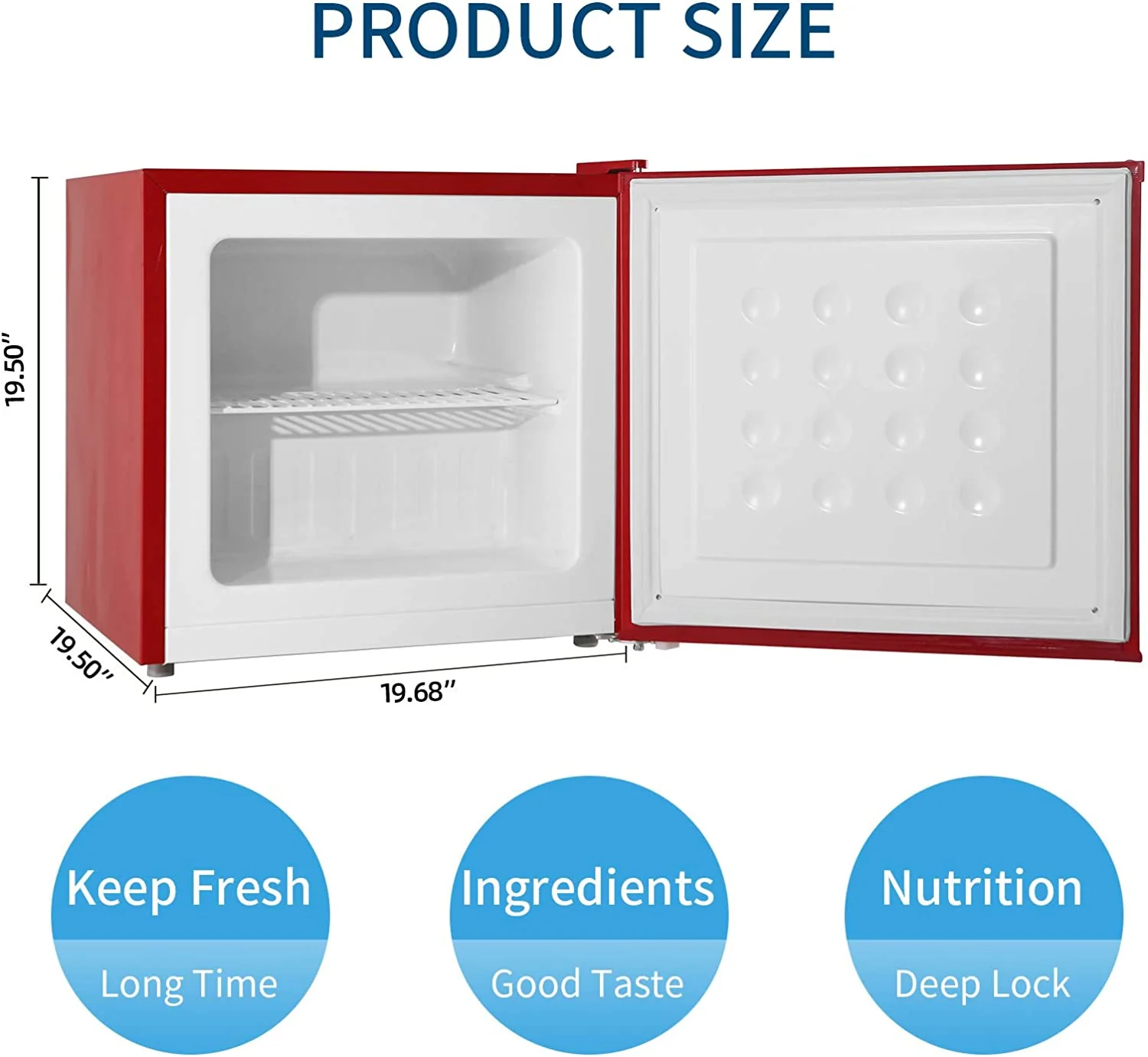 Compact Upright Freezer D6835 - Image 6