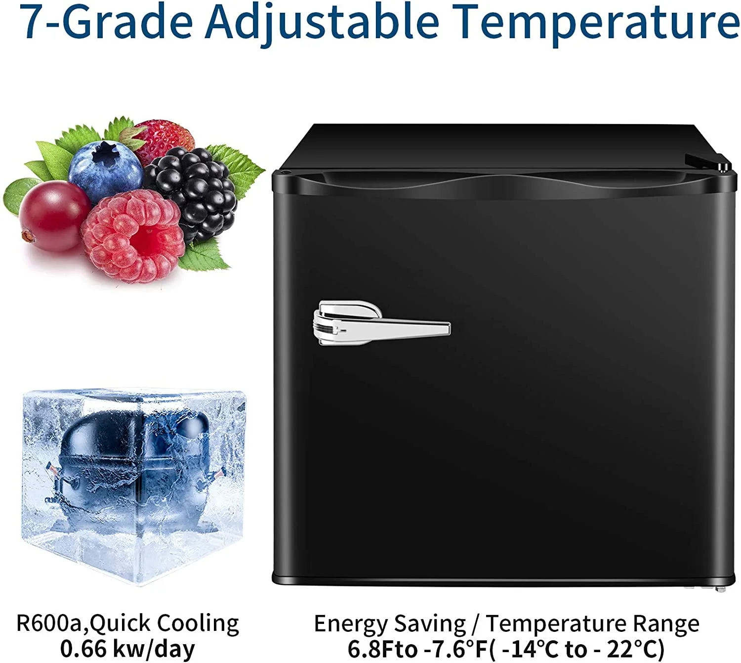 Compact Upright Freezer D6835 - Image 9