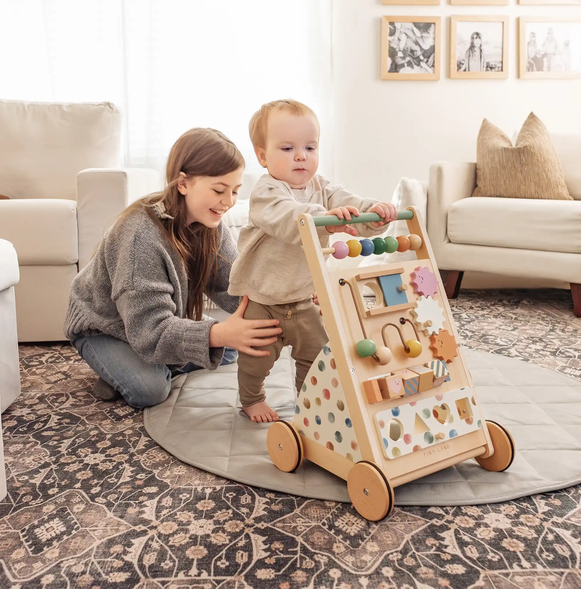 Complete Development Playset — Baby Walker + Activity Cube - Image 3